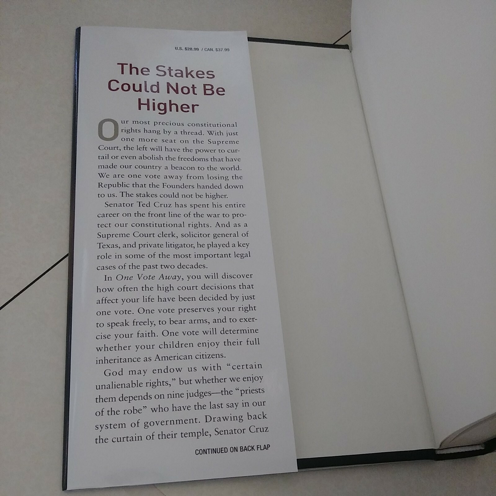 A Time for Truth Reigniting the Promise of America by Ted Cruz