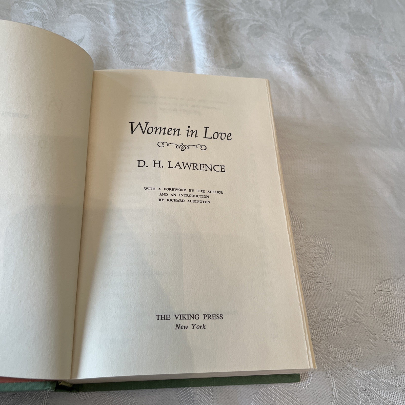 Lady Chatterley’s Lover And Women in Love by D.H. Lawrence – 1928 By Orioli