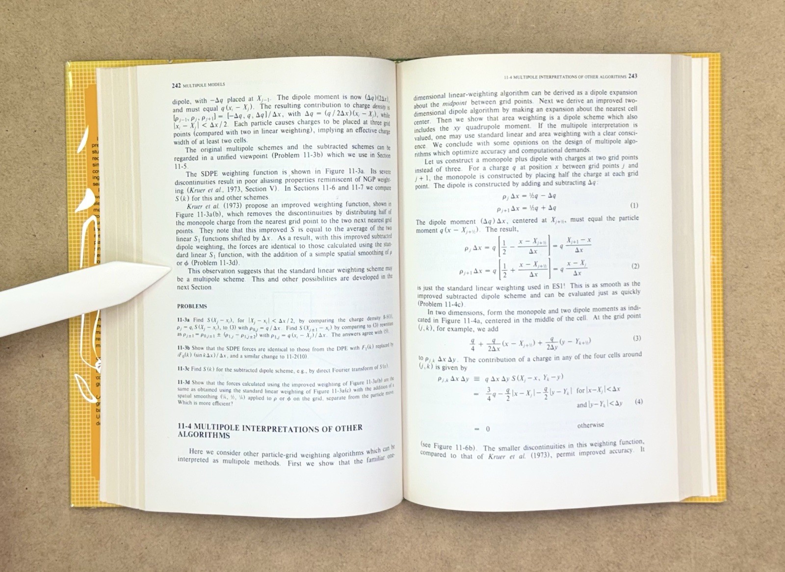 Signed! Plasma Physics Via Computer Simulation by Birdsall & Langdon 1985 HCDJVG