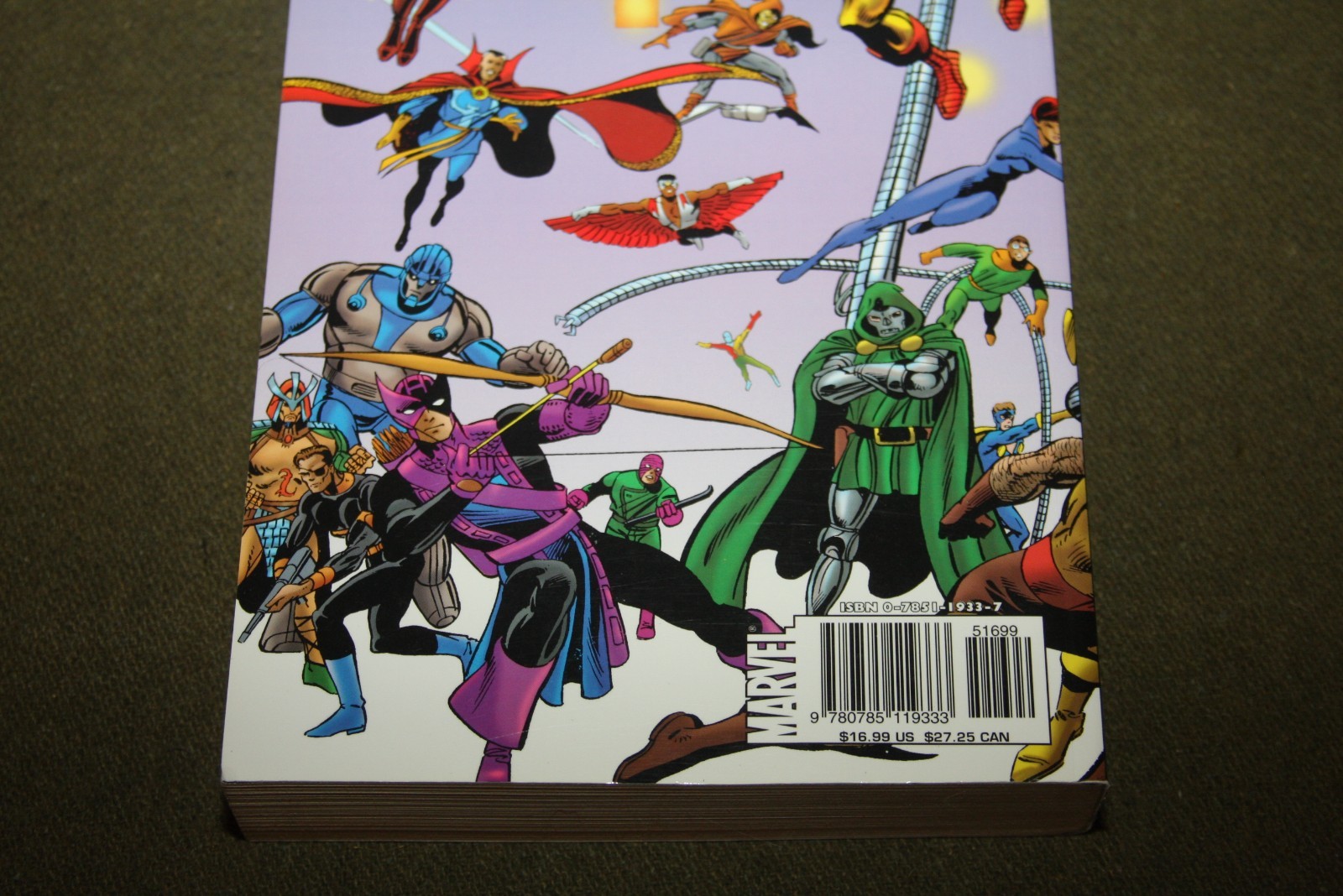 Essential Official Handbook of the Marvel Universe Vol. 1 2006 TPB 1st Print