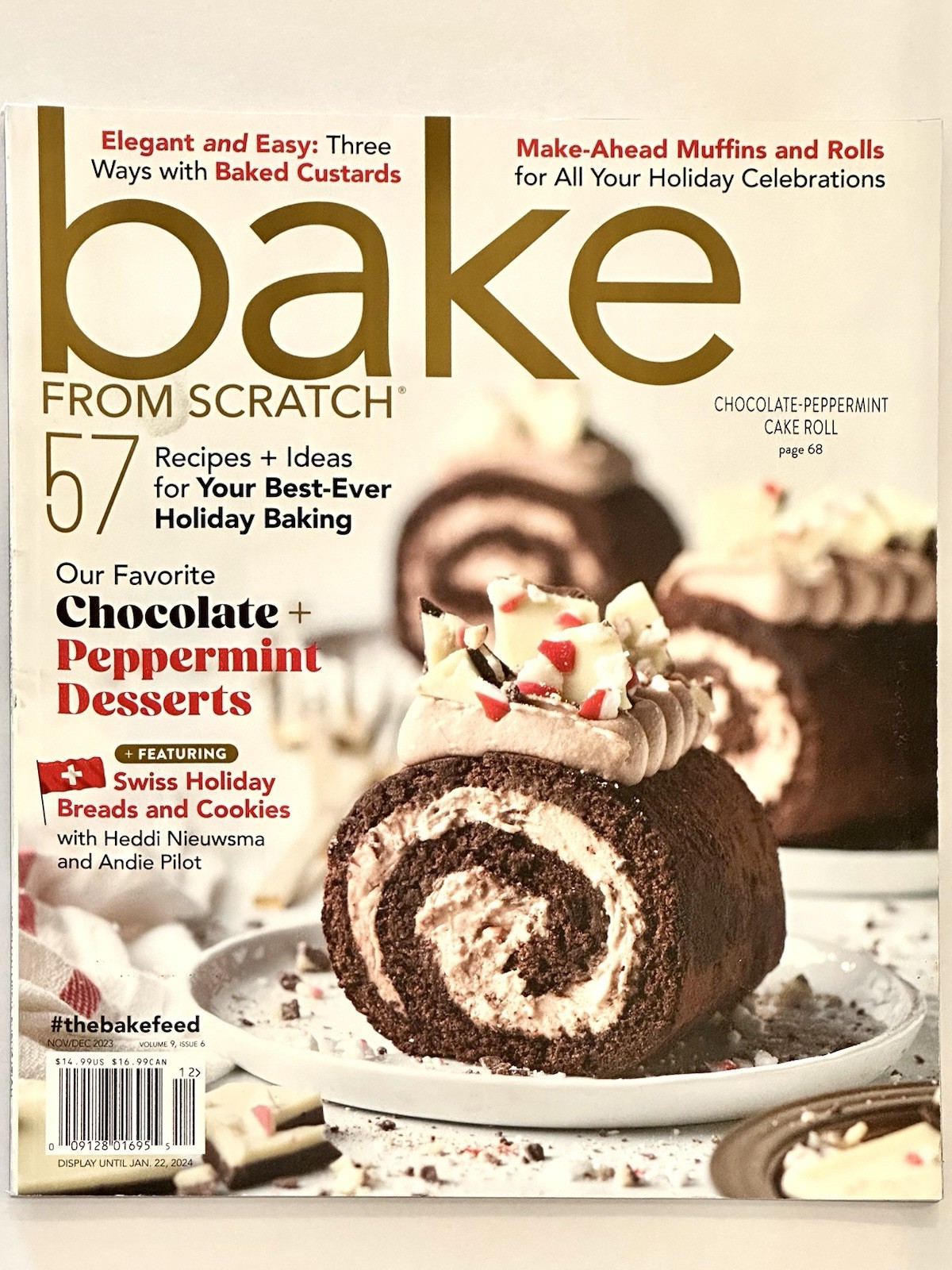 BAKE FROM SCRATCH Magazine ~ Nov/Dec 2023💎 114 Pages of Fun Insights & Recipes