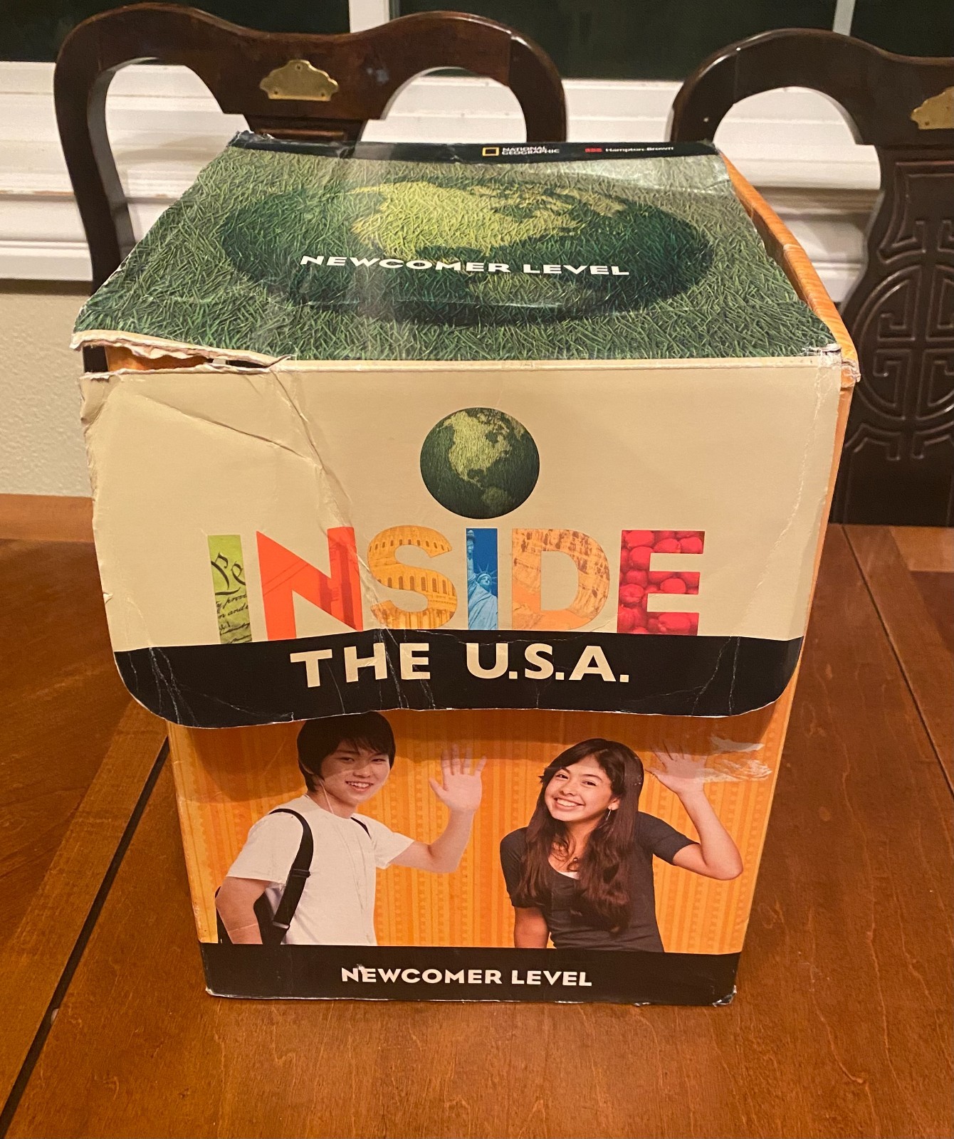 National Geographic Inside The U.S.A. Newcomer Level ESL ELL Complete Teaching