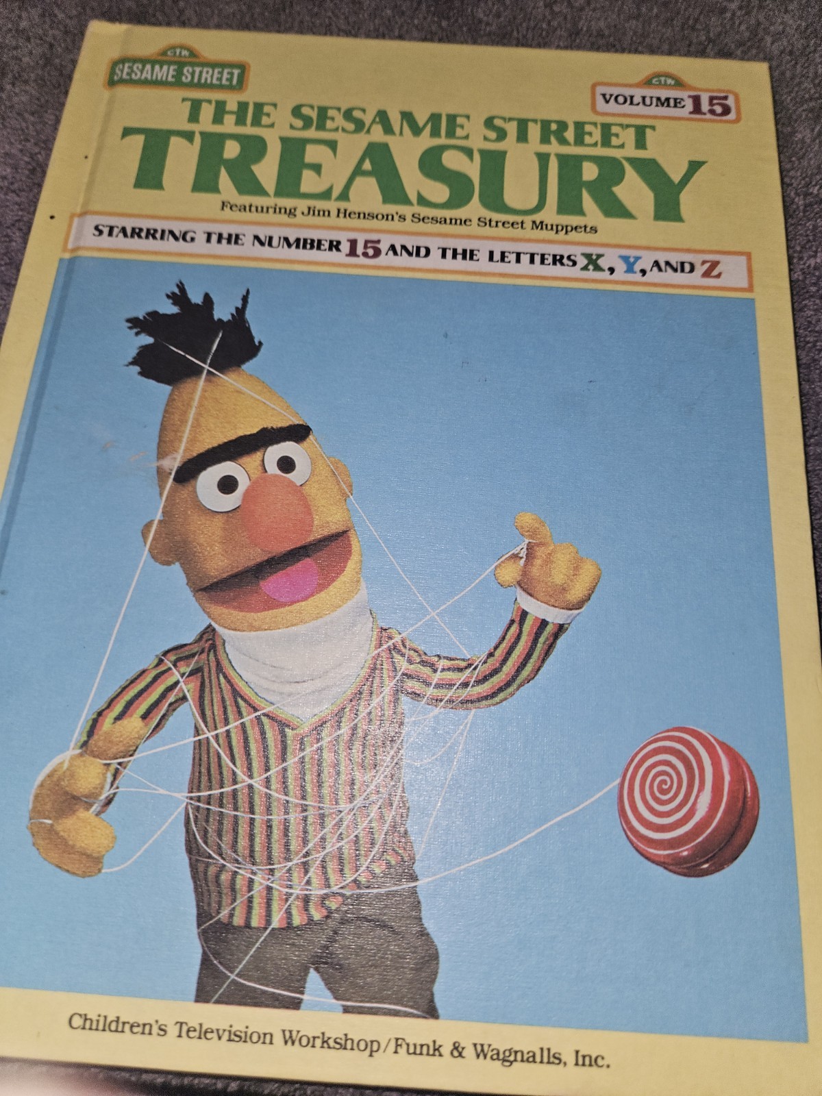 Sesame Street Library Vintage Books Vol. 1-15 Hardcover Book Complete Set