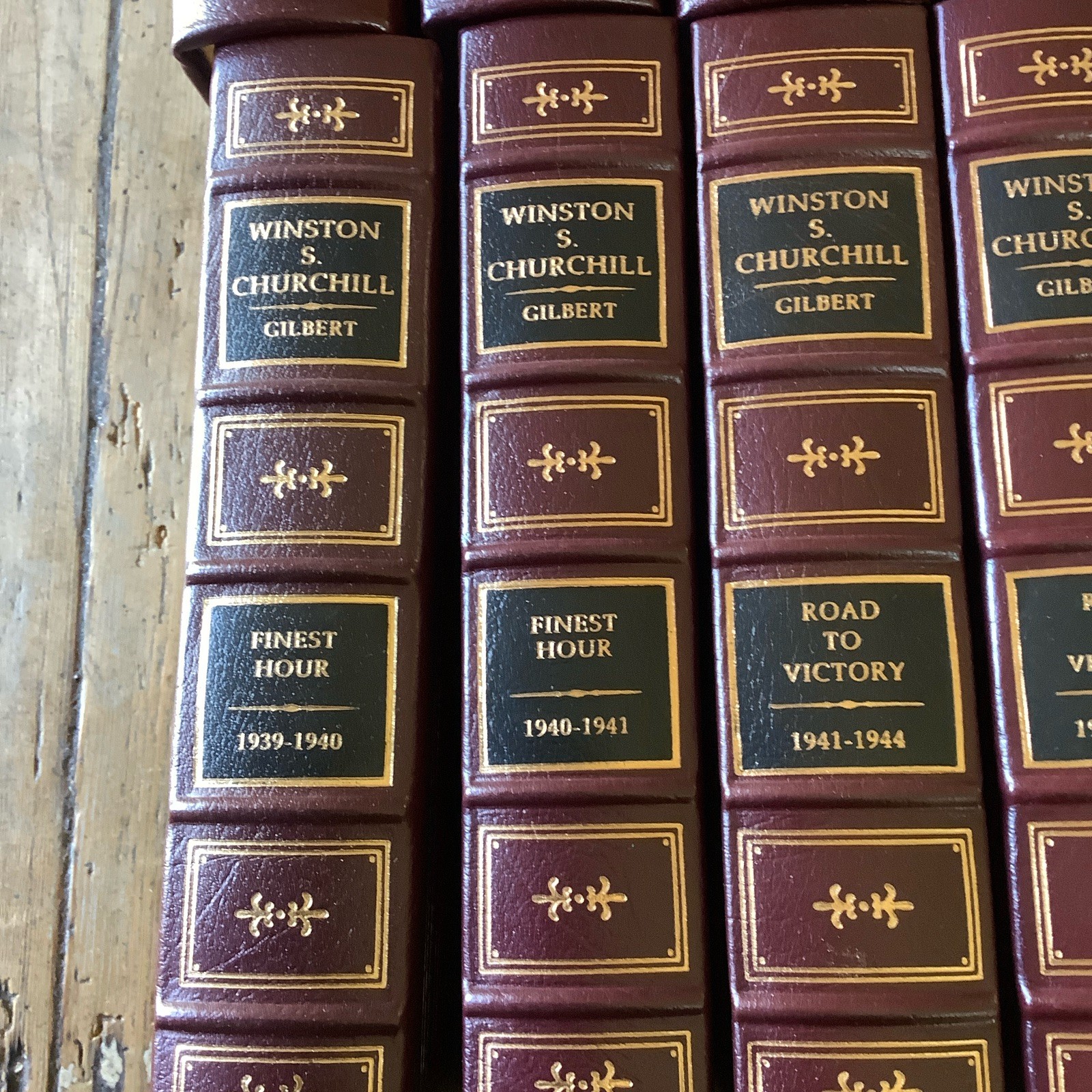 Winston S Churchill Easton Press 1994 Collector’s Edition Gilbert 12 Volumes