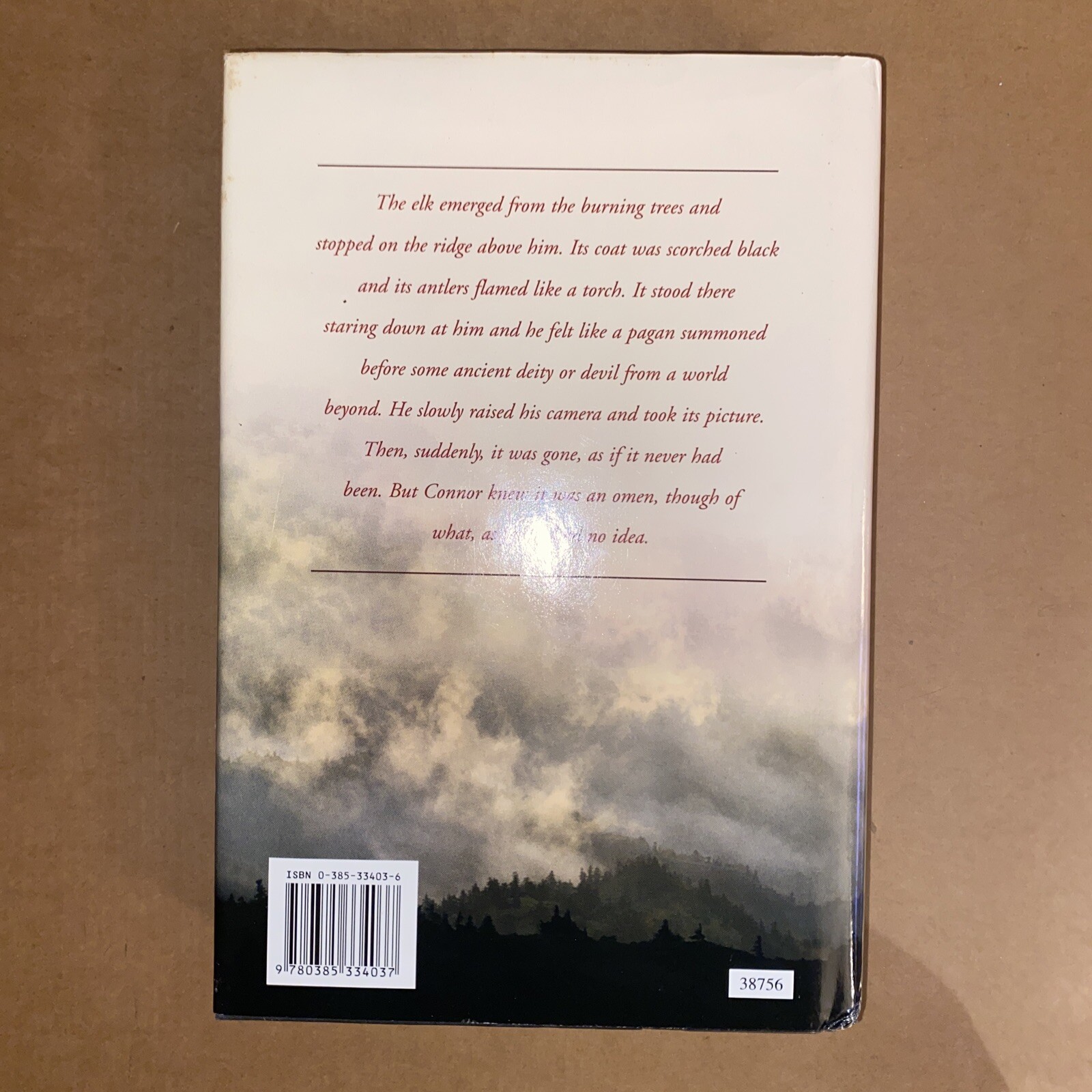 The Smoke Jumper – Evans, Nicholas, Delacorte Press, Hardcover, DJ 350 PAGES