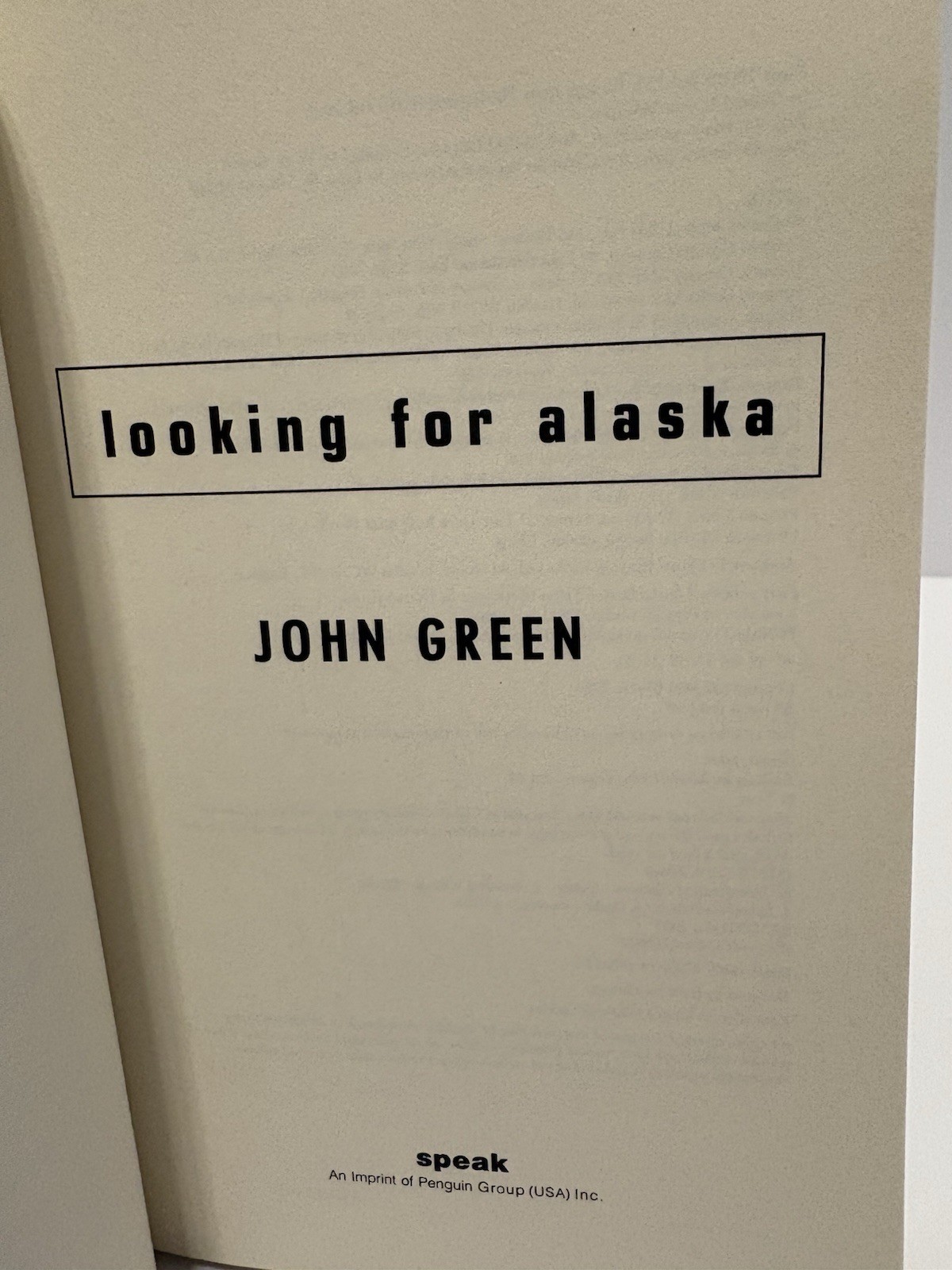 John Green YA Fiction Book Lot Set of 3