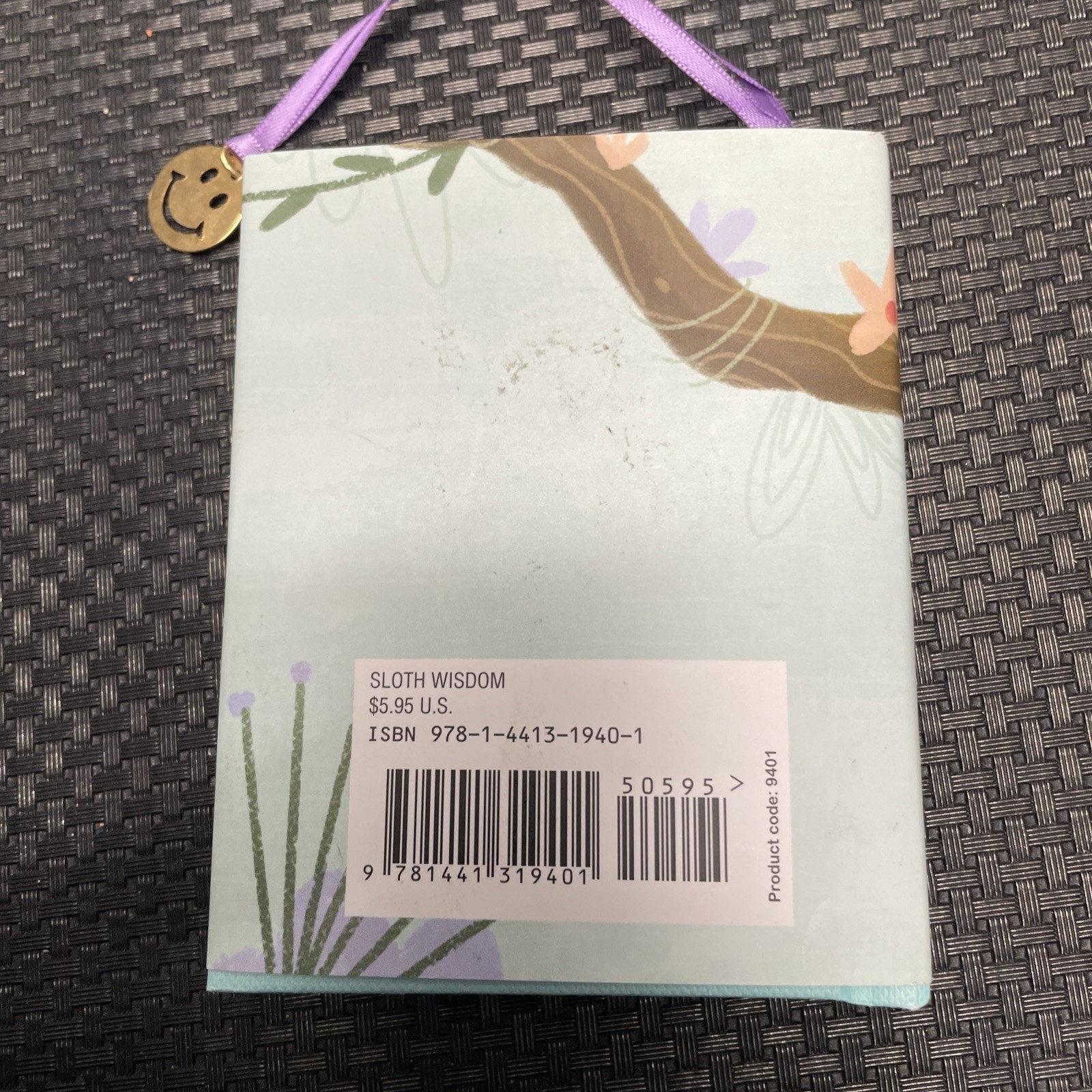 Sloth Wisdom Mini Book Hardcover