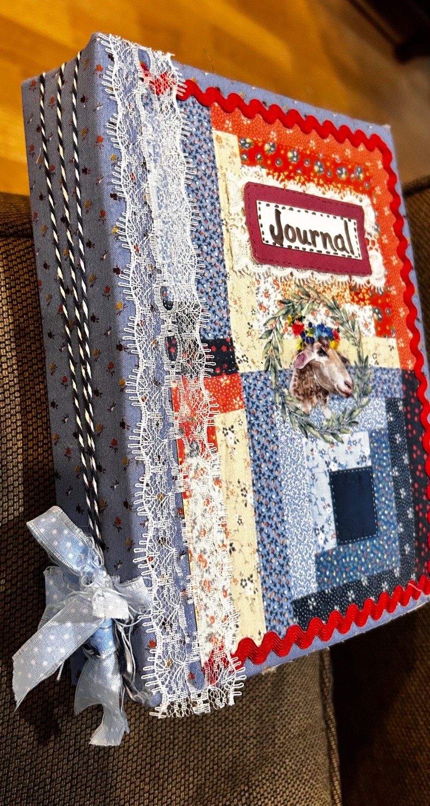 Eclectic Handmade Junk Journal 3 Signatures 144 pages