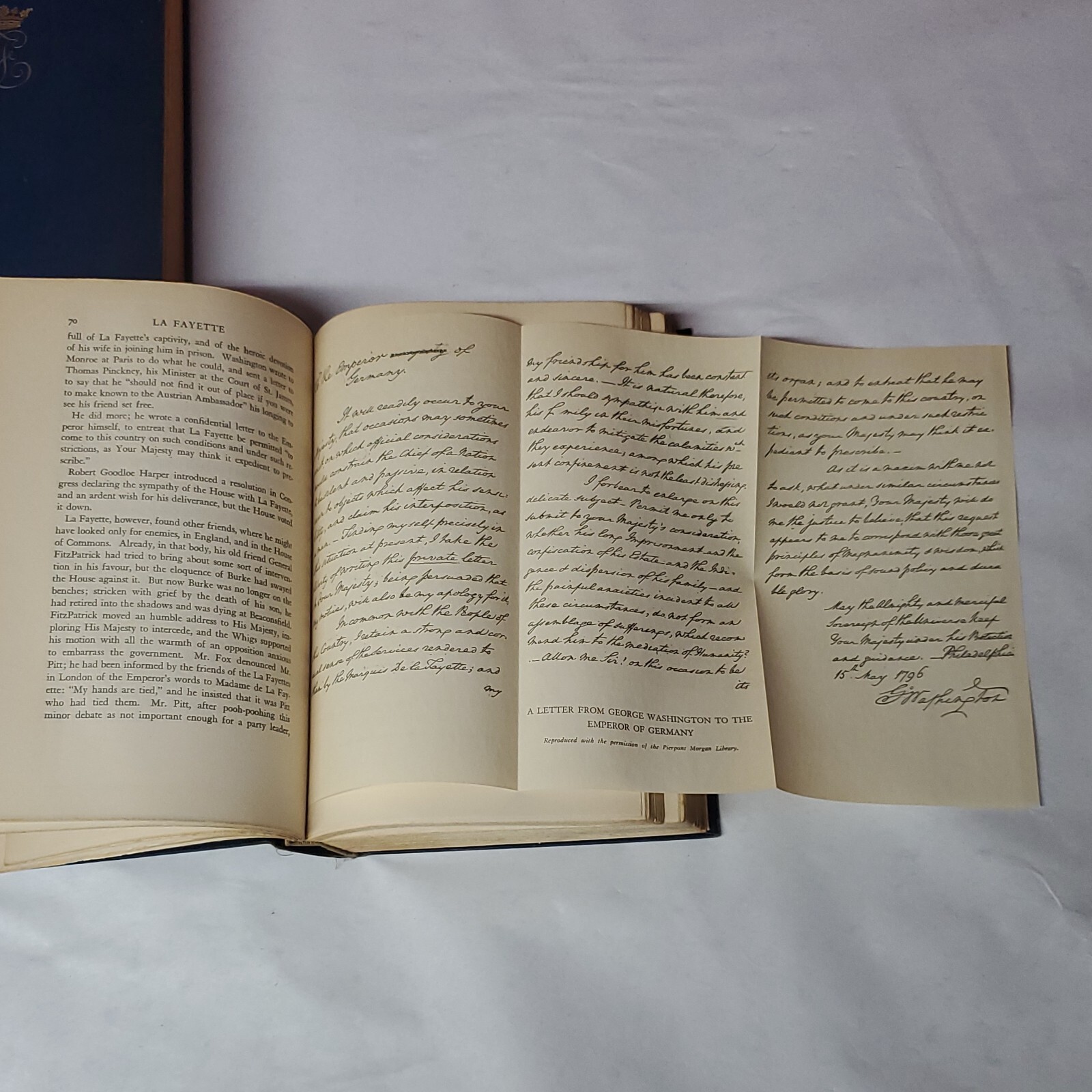 La Fayette by Brand Whitlock Vol 1 & 2 HC 1st Ed 1929 D. Appleton & Co. MCMXXIX