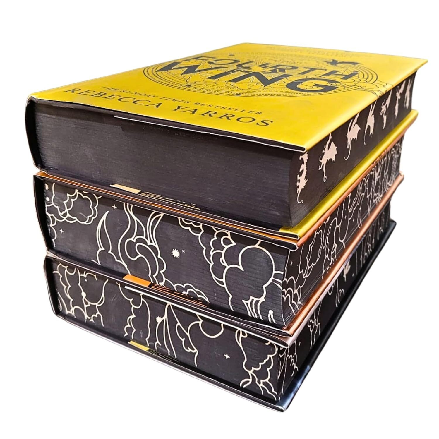 Empyrean Series Deluxe Edition 3 Book Set Fourth Wing, Iron Flame, Onyx Storm
