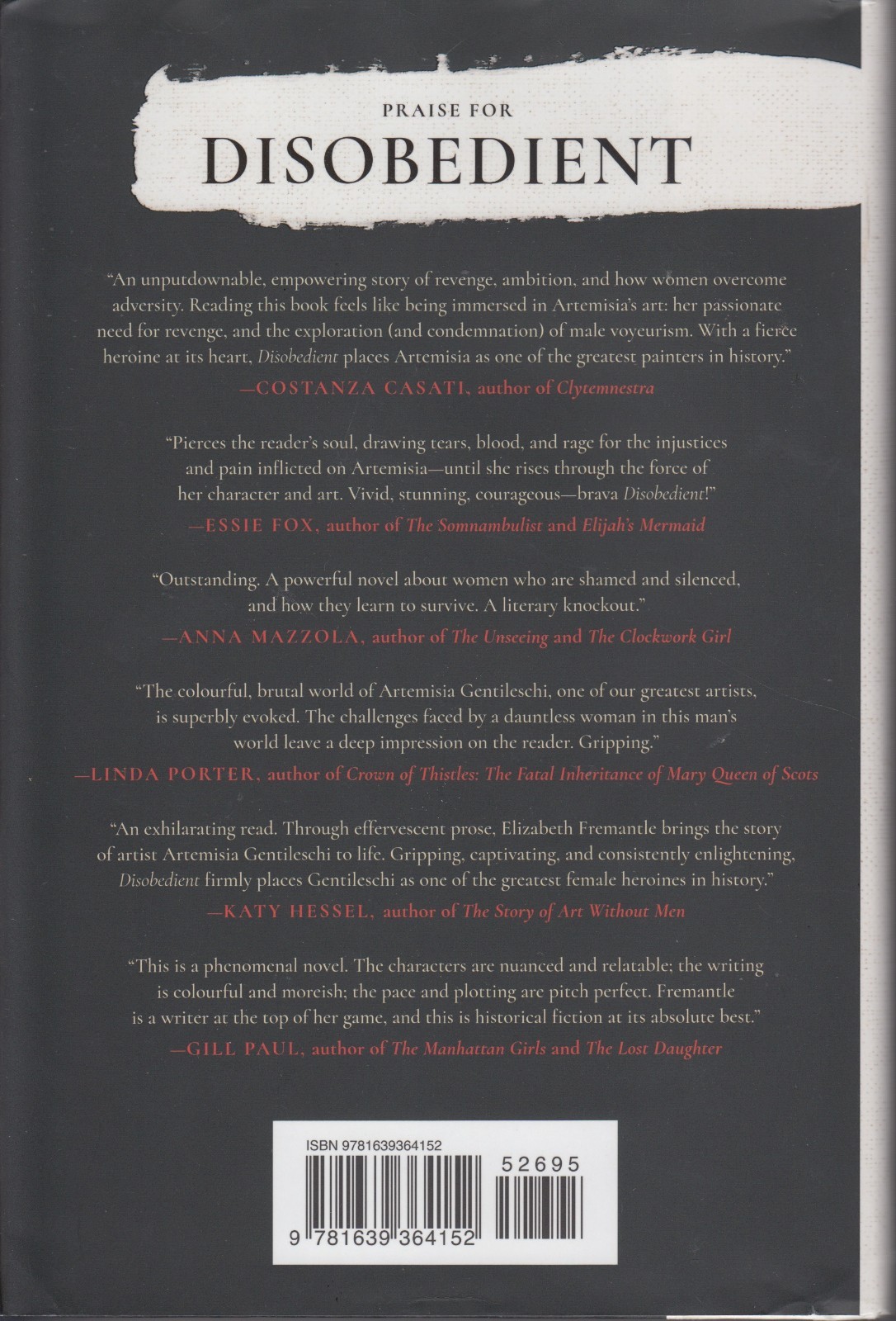 Disobedient : A Novel by Elizabeth Fremantle (2023, Hardcover)