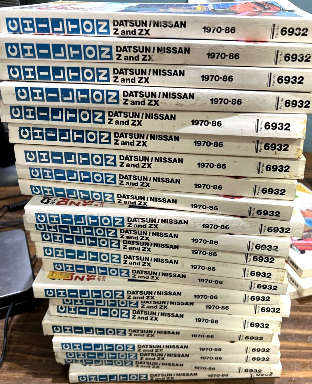 Chilton’s 6932 Datsun/Nissan Z and ZX 1970-86 Repair and Tune-up Guide