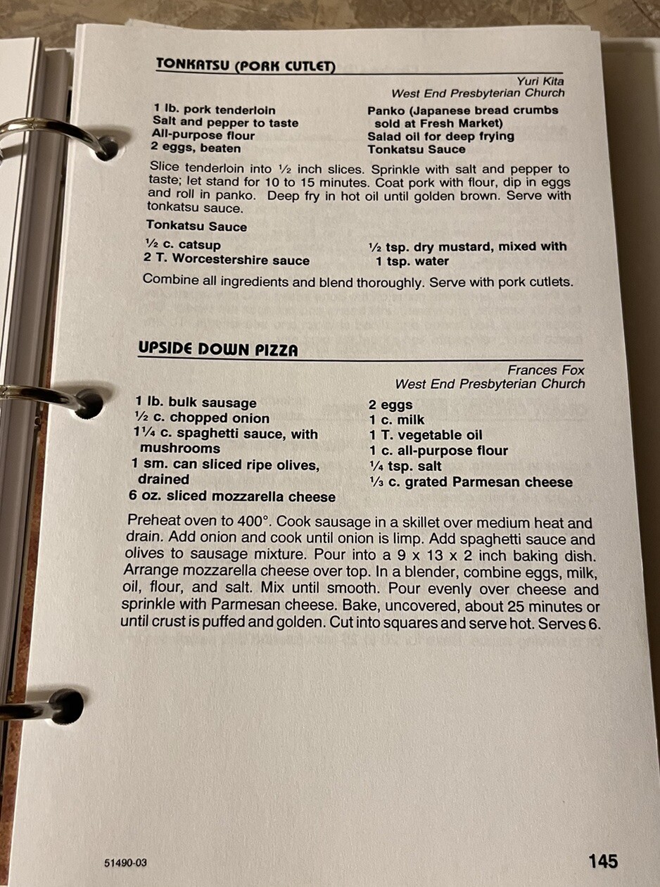 Cooking With The Coalition Cookbook Southern Pines, NC 2003 Moore County