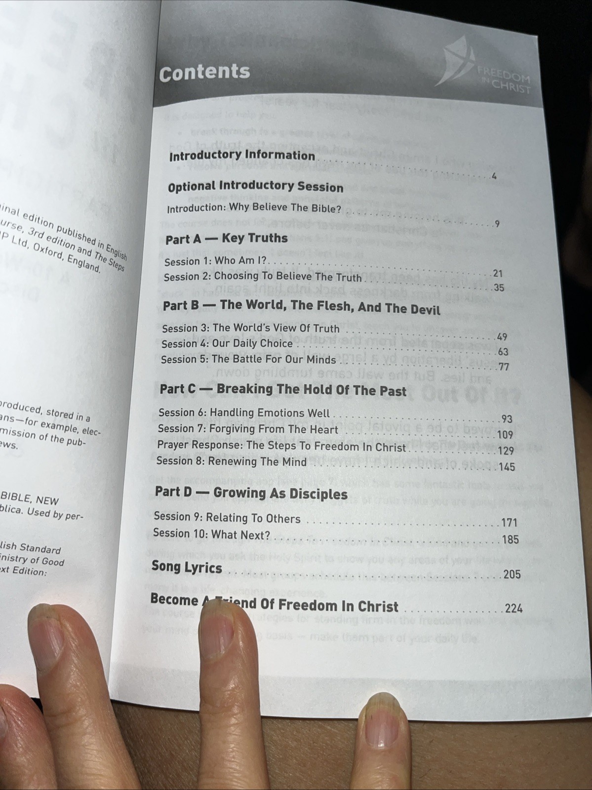 Bible study Freedom in Christ Student Guide : A 10-Week Life-Changing Course