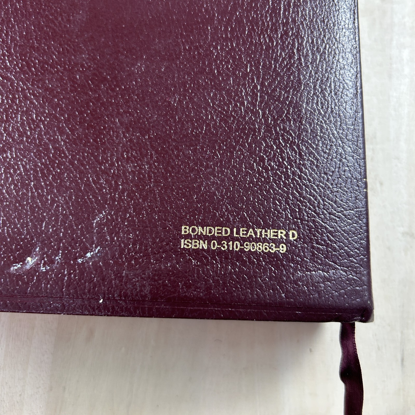 NIV Prophecy Marked Reference Study Bible Bonded Leather 1999 Zondervan