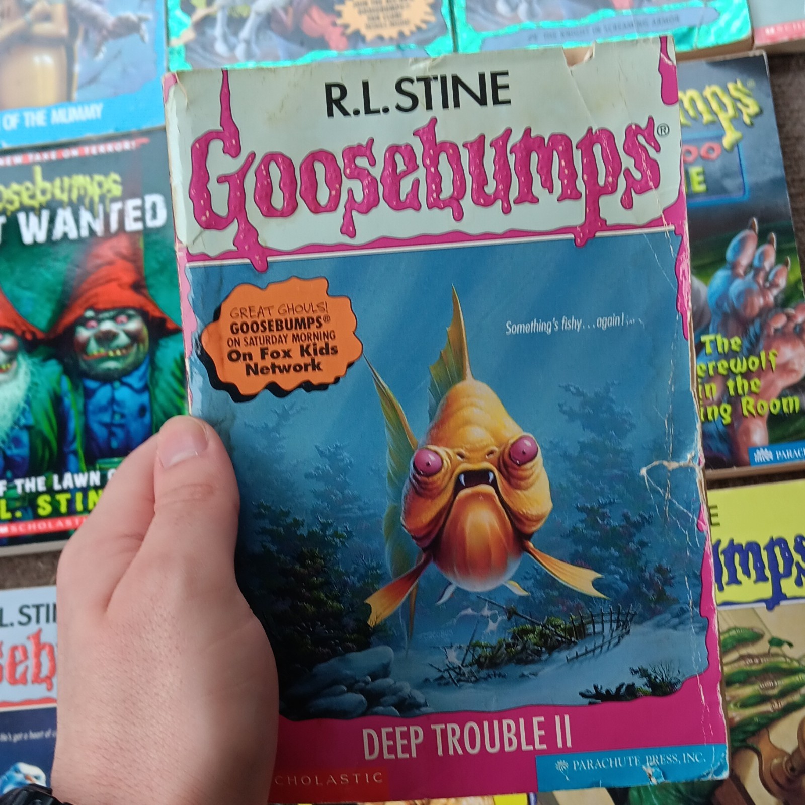 Goosebumps R.L. Stine Paperback Book Lot READ DESCRIPTION 42 BOOKS