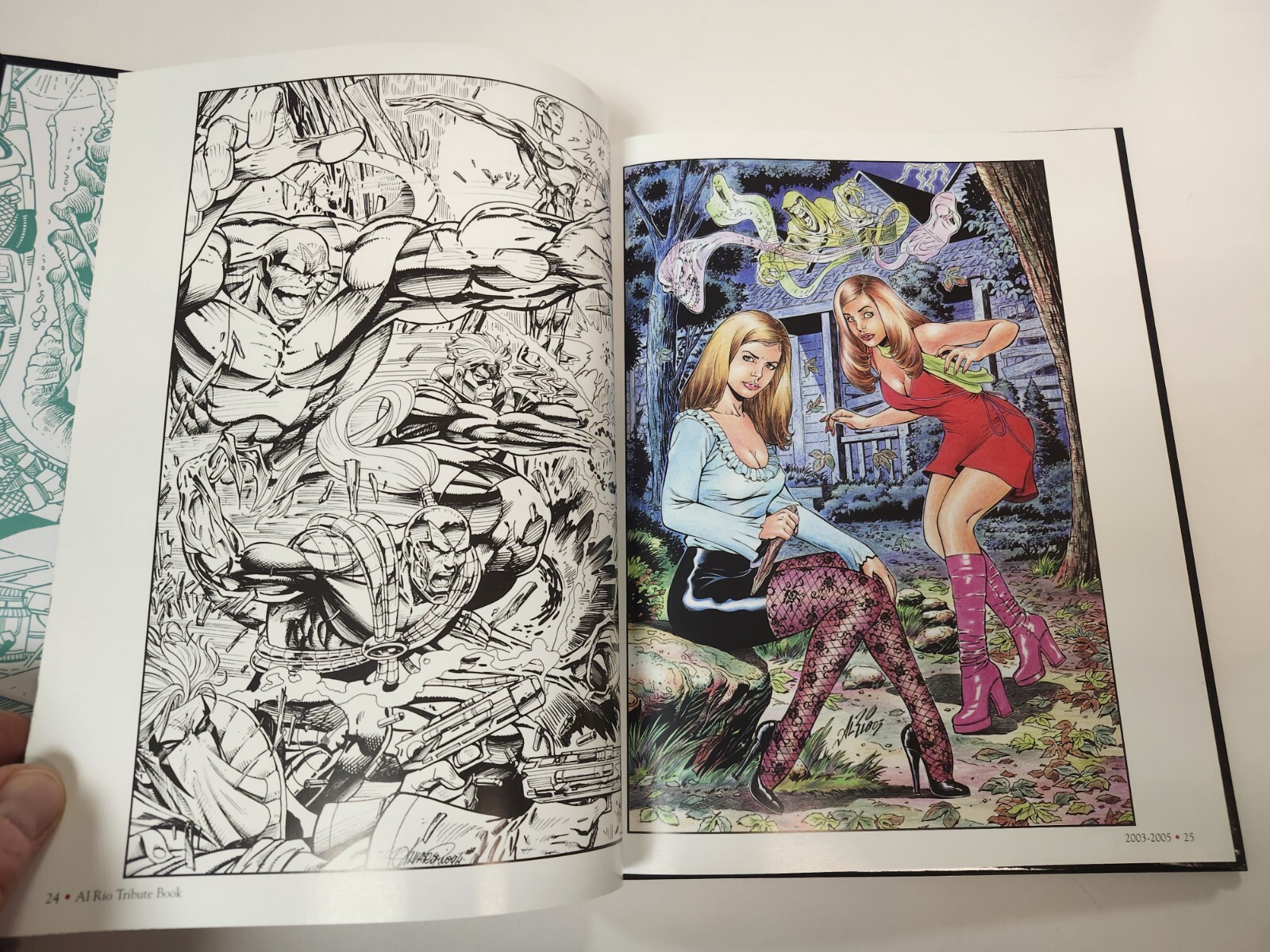 Al Rio Tribute Art Book Volume 1 (2003-2005) HB 1st Printing 76 pages 2014