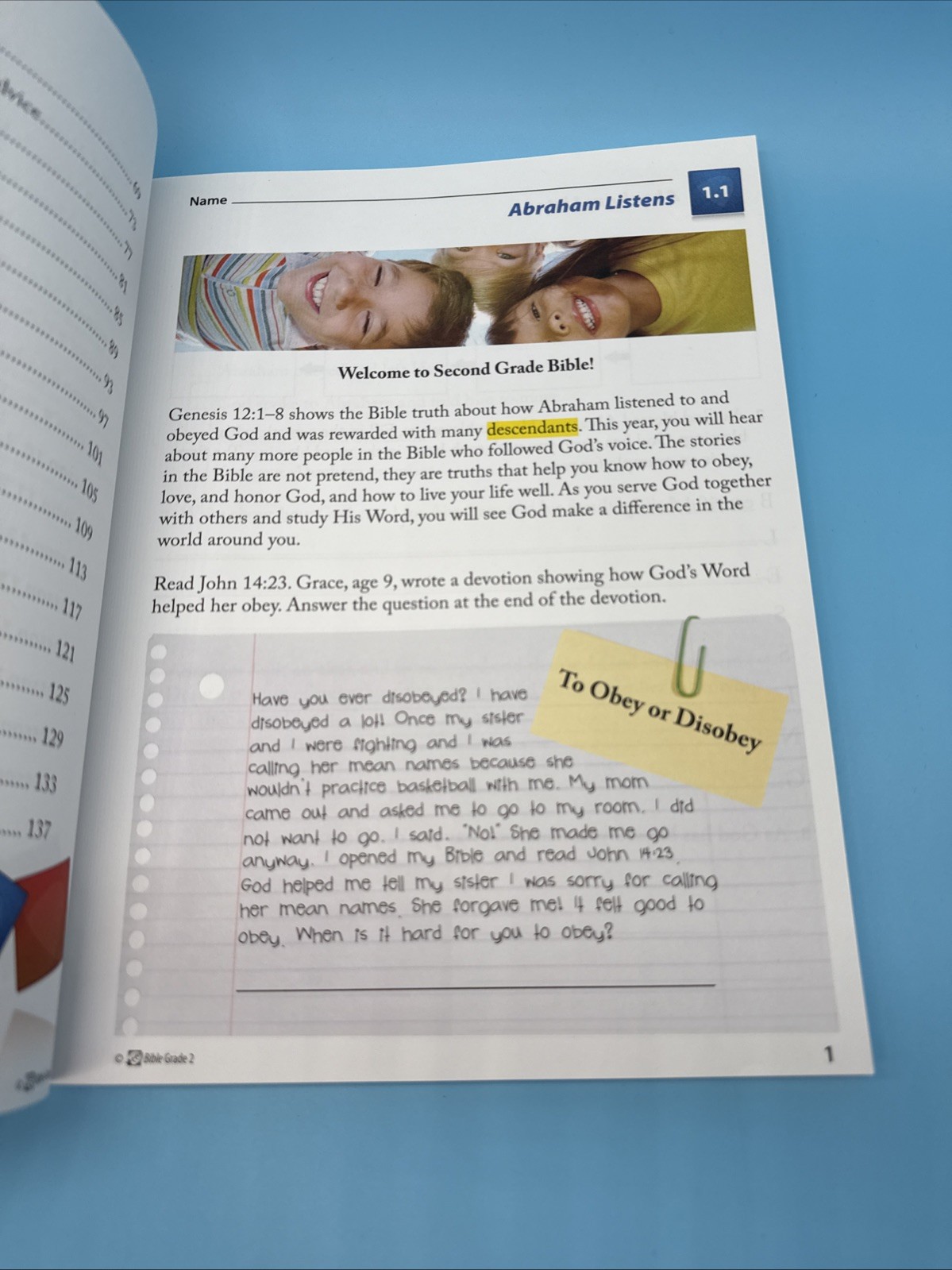 Purposeful Design Bible Grade 2 Student Textbook (2nd Edition) 2nd Grade NEW