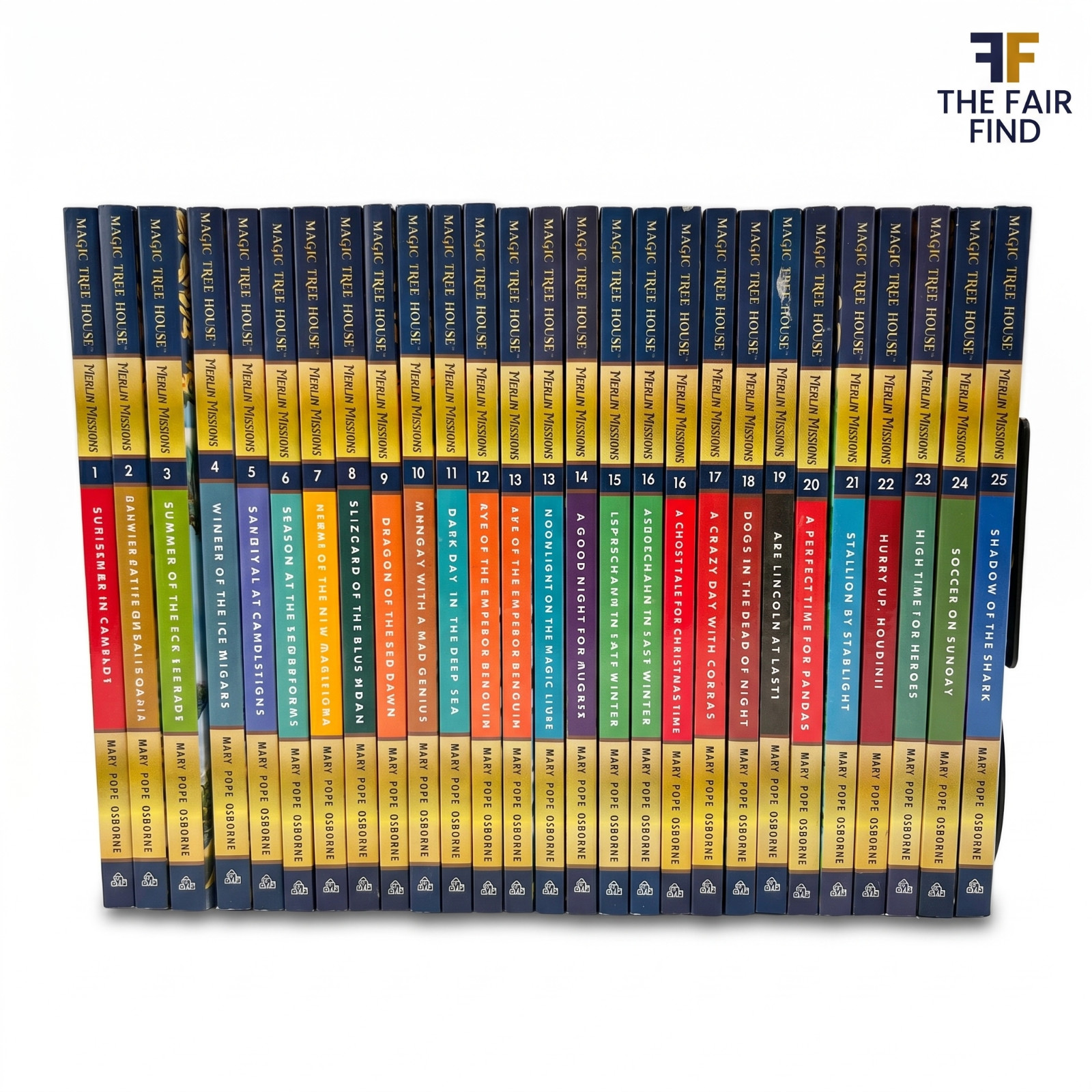 Magic Tree House Merlin Missions Books 1-25 Complete Set Mary Pope Osborne