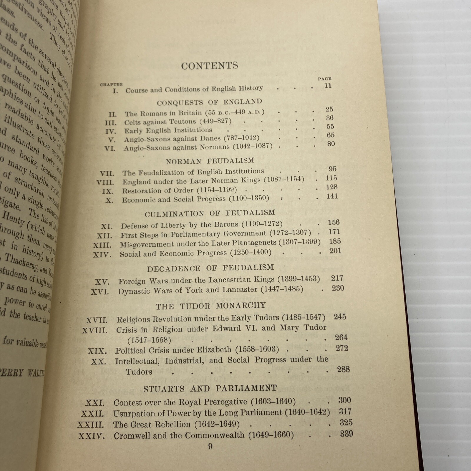 Antique History Book Essentials in English History Albert Perry Walker 1905 HC