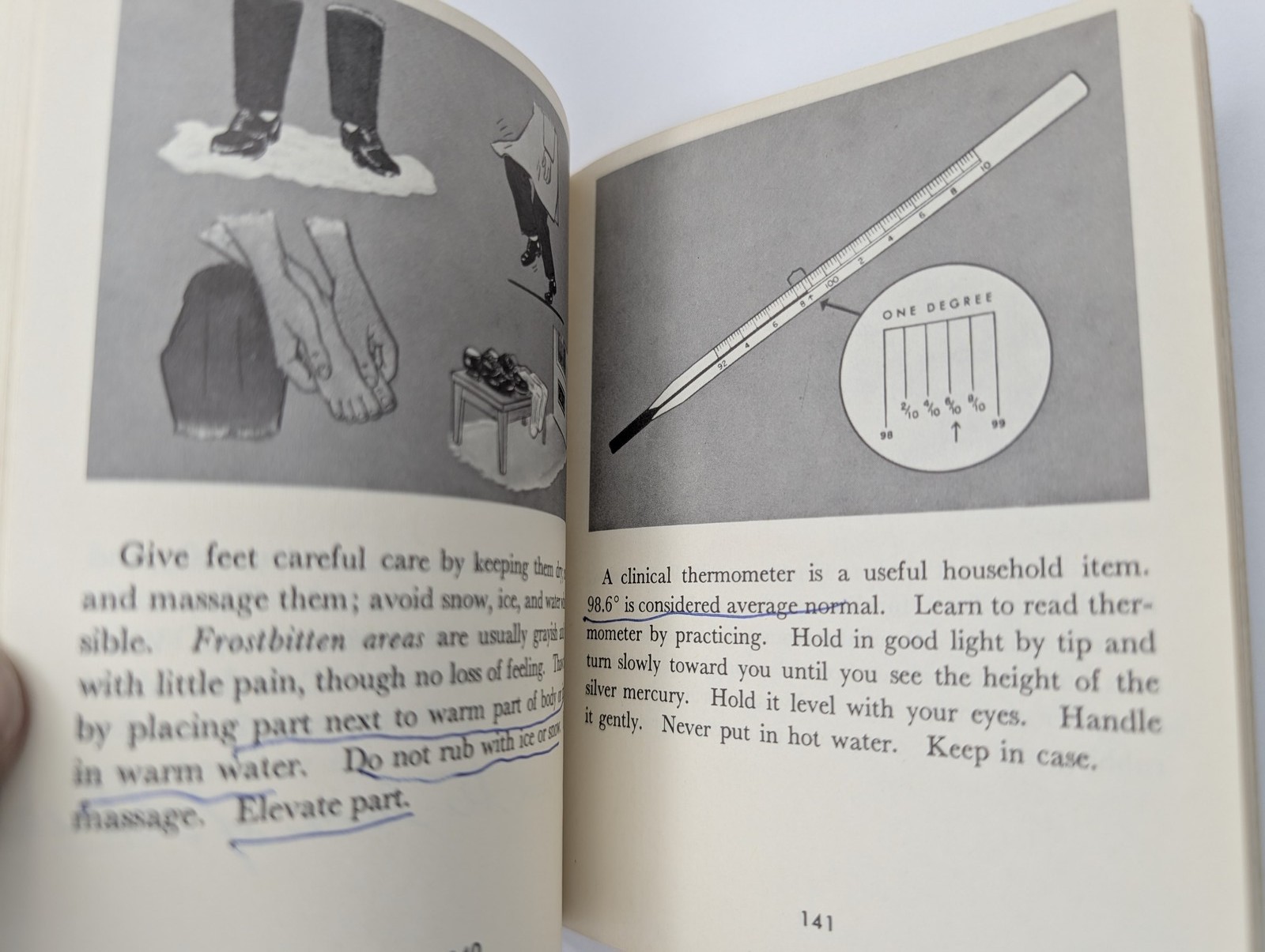 Student Handbook Part 2 Medical Self Help Training Course First Aid Vtg Book