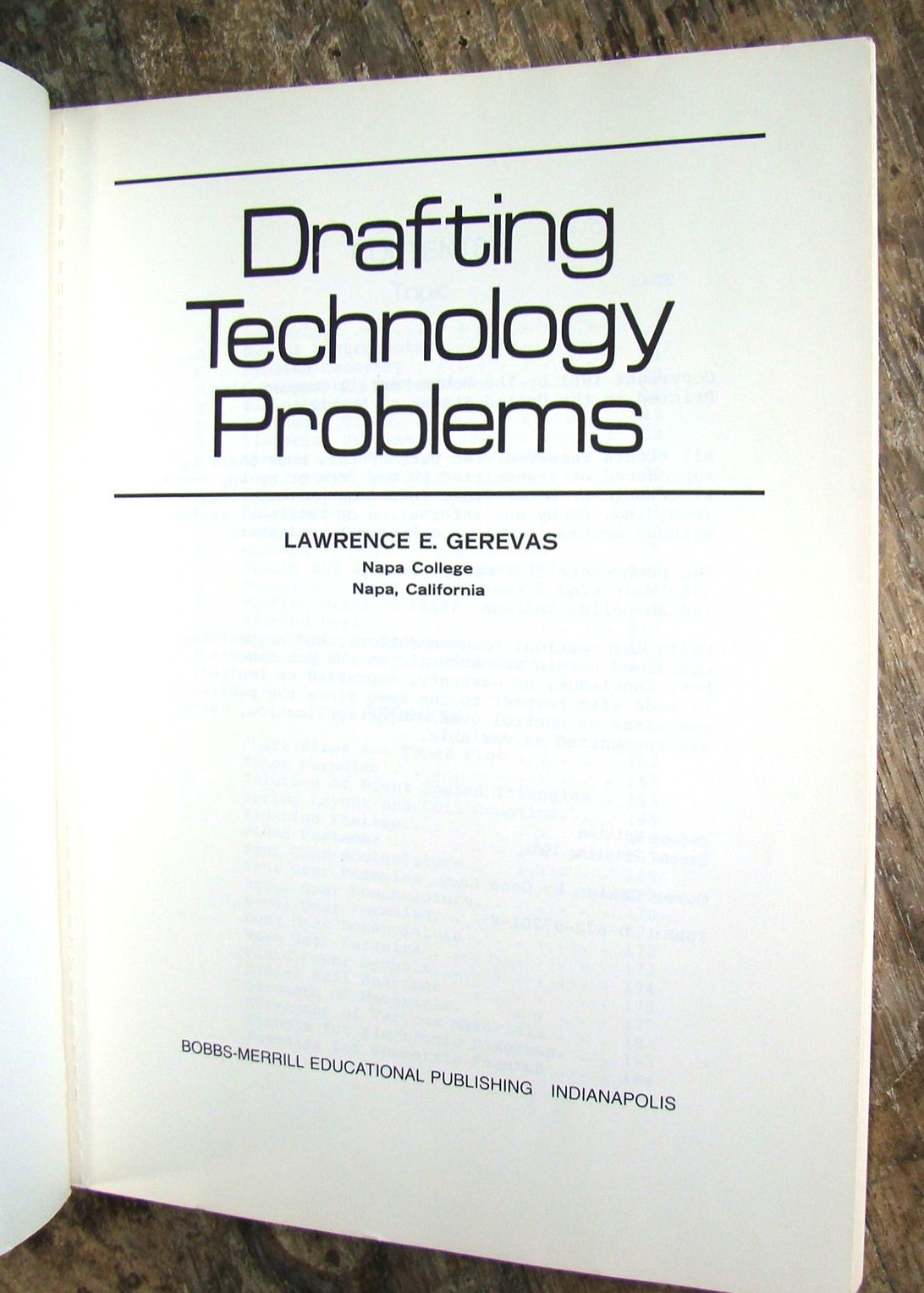 Drafting Technology Problems 📐1981 PB 2nd Ed✏️ Gerevas Mechanical Drawing STEM
