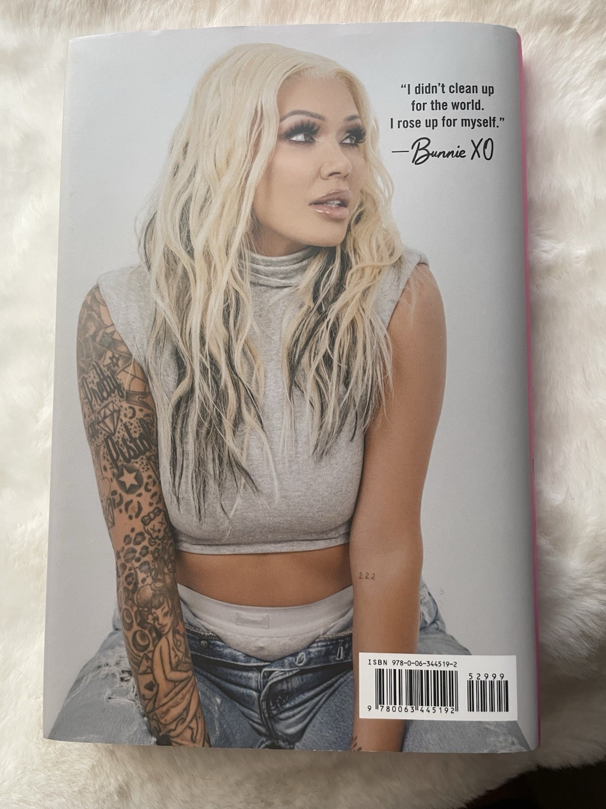 1st Edition hardcover STRIPPED DOWN Unfiltered and Unapologetic Bunnie XO