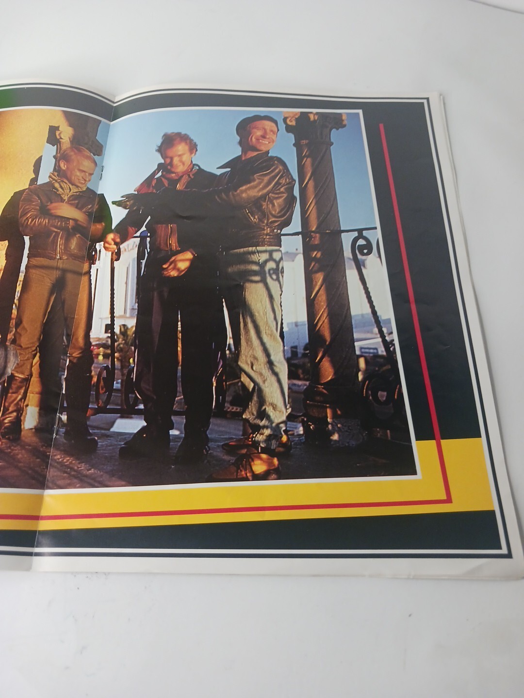 Men At Work Tour Program 1983