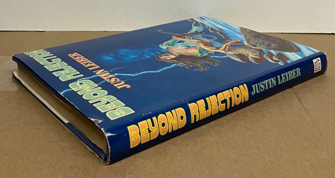 Beyond Rejection by Justin Leiber – VG HC/DJ 1981 Del Rey / Ballantine / SFBC
