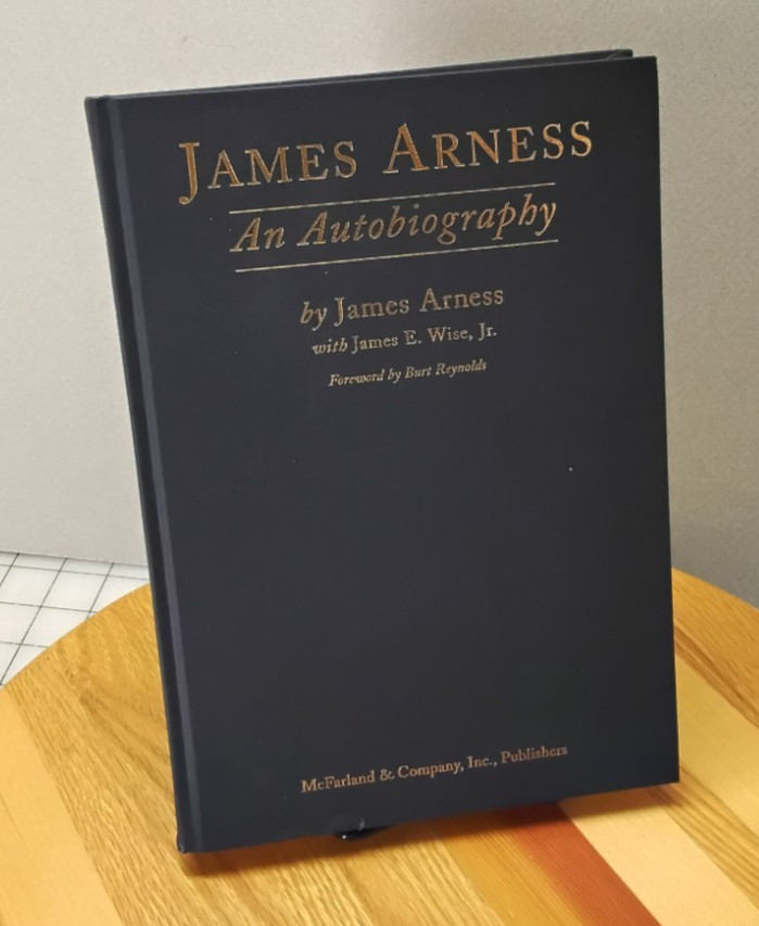 James Arness: An Autobiography Hardcover 2001 Western Gunsmoke TV RF1a