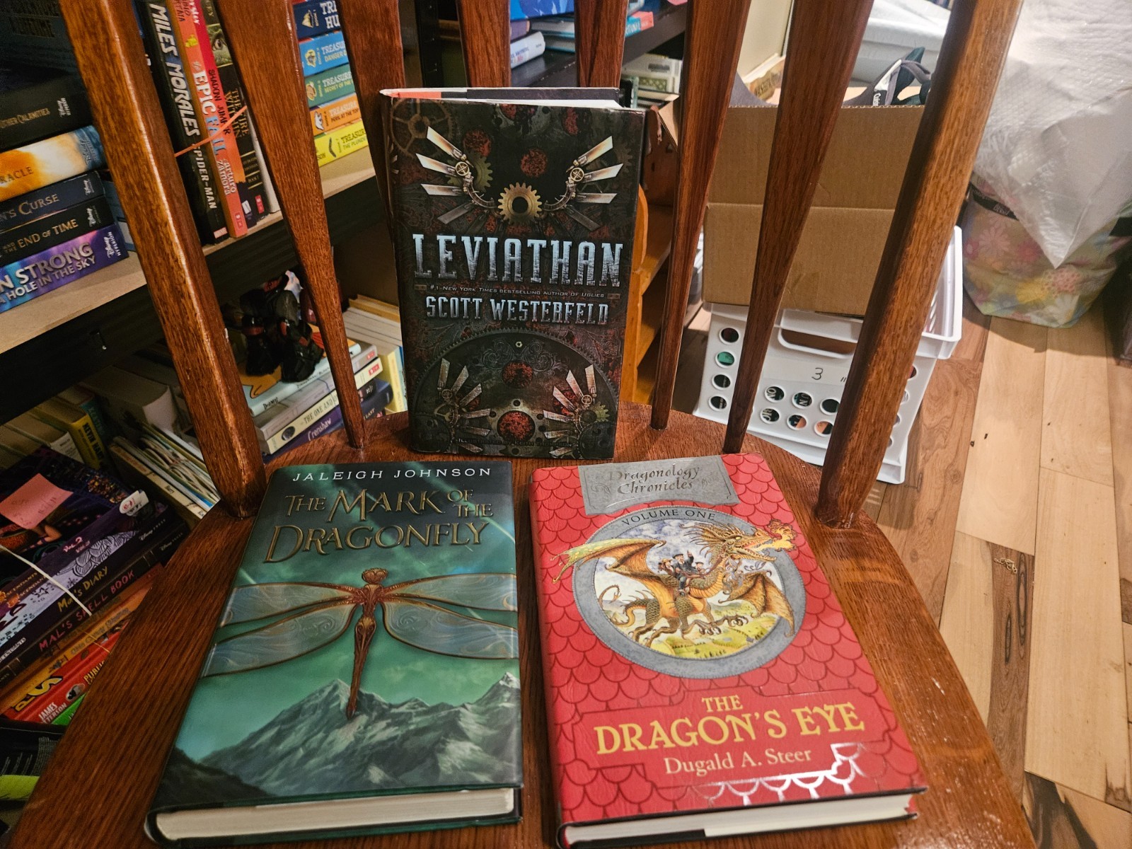 Young Adult Hardcovers, Mixed Lot of 3, Fantasy Books NEVER READ