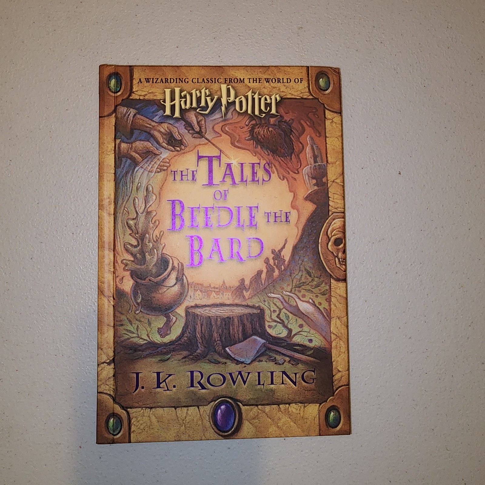 The Tales of Beedle the Bard: The Illustrated Edition & Regular Edition Lot of 2