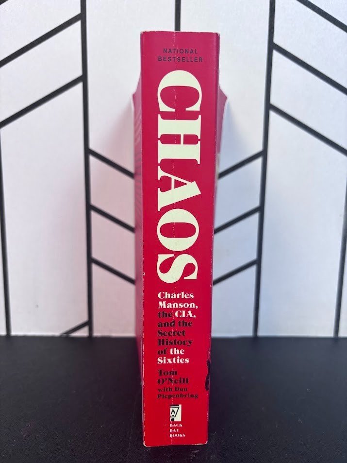Chaos Charles Manson the CIA & Secret History of the Sixties Tom O’Neill PB VG