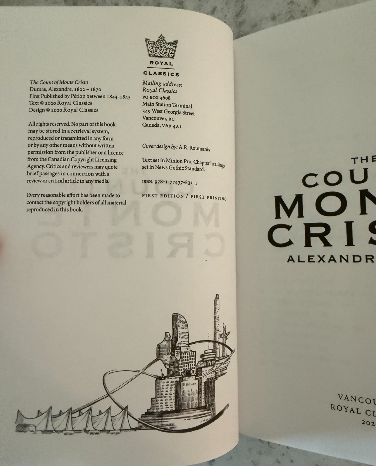 The Count Of Monte Cristo (Royal Collector’s Edition) (Case Laminate Hardco…