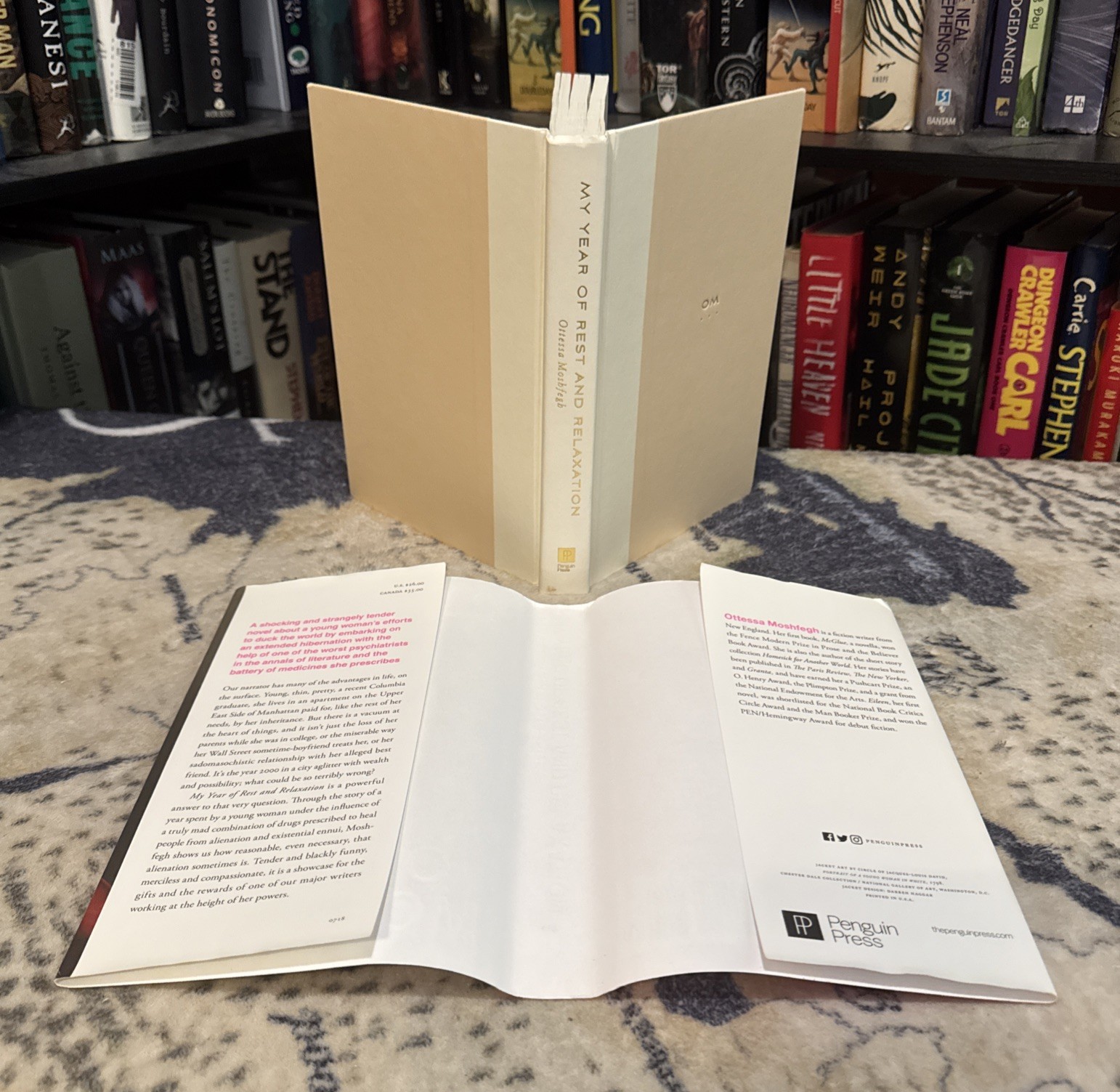 My Year of Rest and Relaxation – Ottessa Moshfegh – First Edition/7th Print, VG