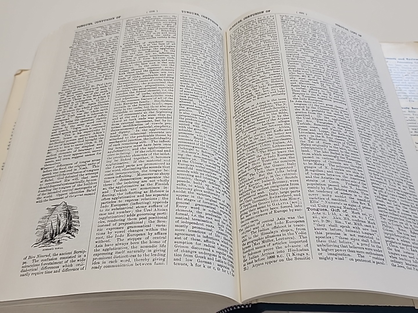 1978 FAUSETTS Bible Dictionary Zondervan HCDJ Hard To Find (Jamison Fausett)