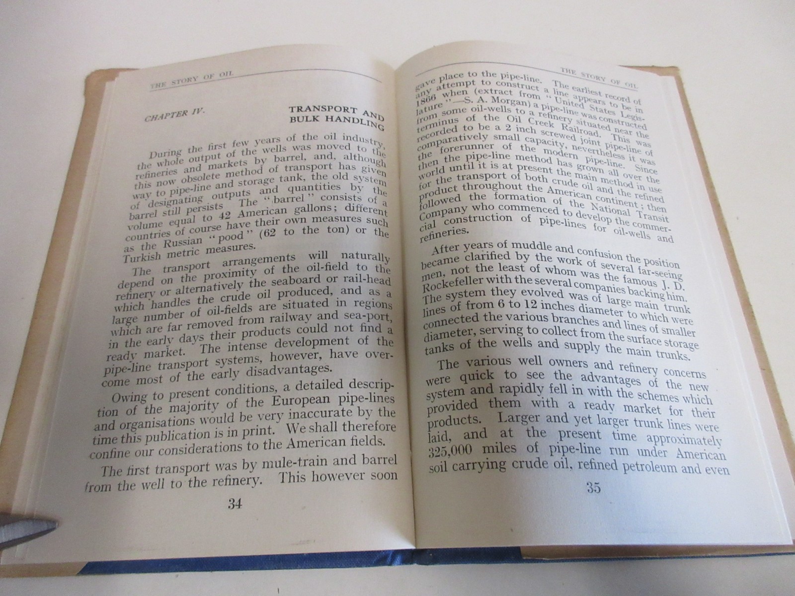 The Story of Oil – by W J Roberts – Petroleum Industry Review – 56 Pages – 1943