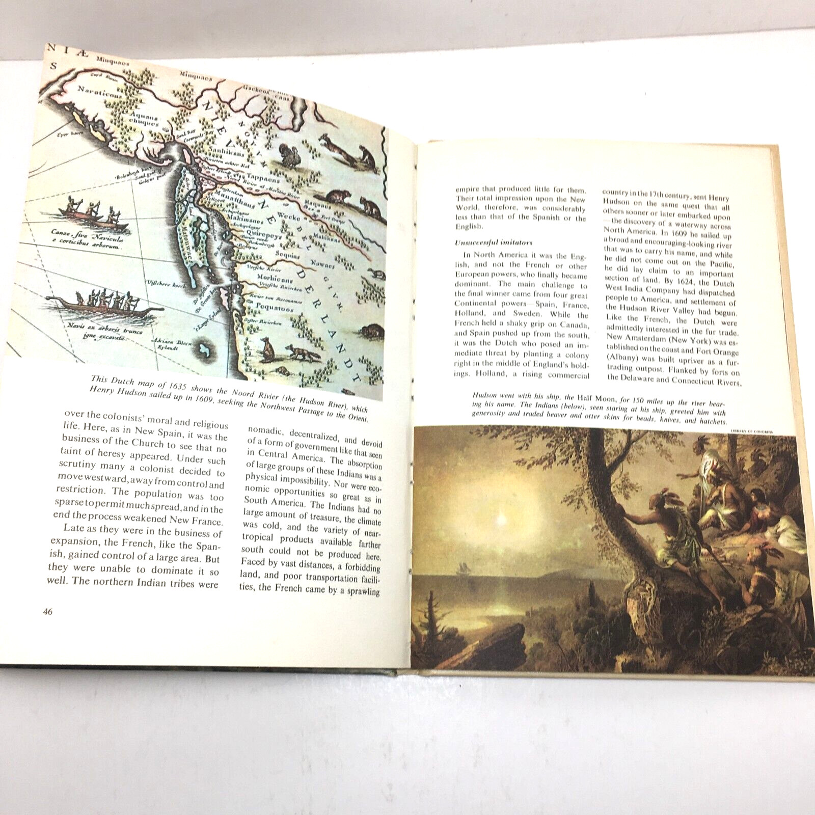 The American Heritage volume 1 The New World by Robert Athearn – book homeschool