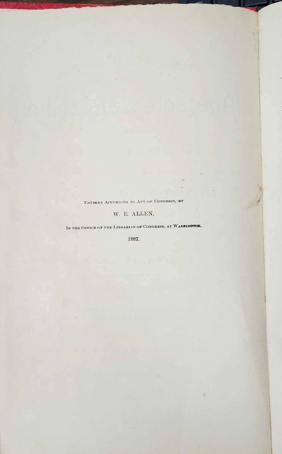 The Pictorial Book of Anecdotes and Incidents of the Rebellion – 1887 Hardcover