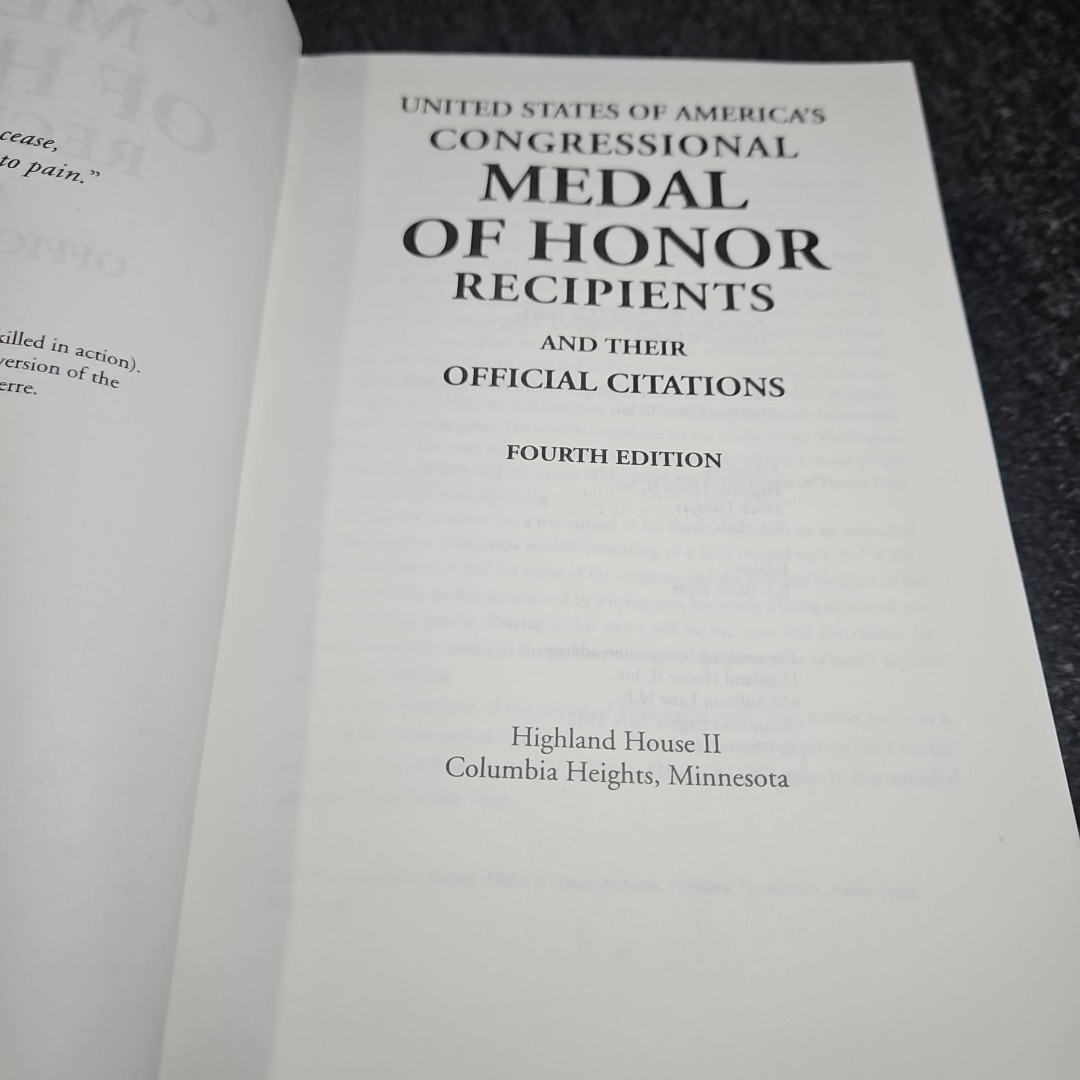 United States of America’s Congressional Medal of Honor Recipients and Their HC