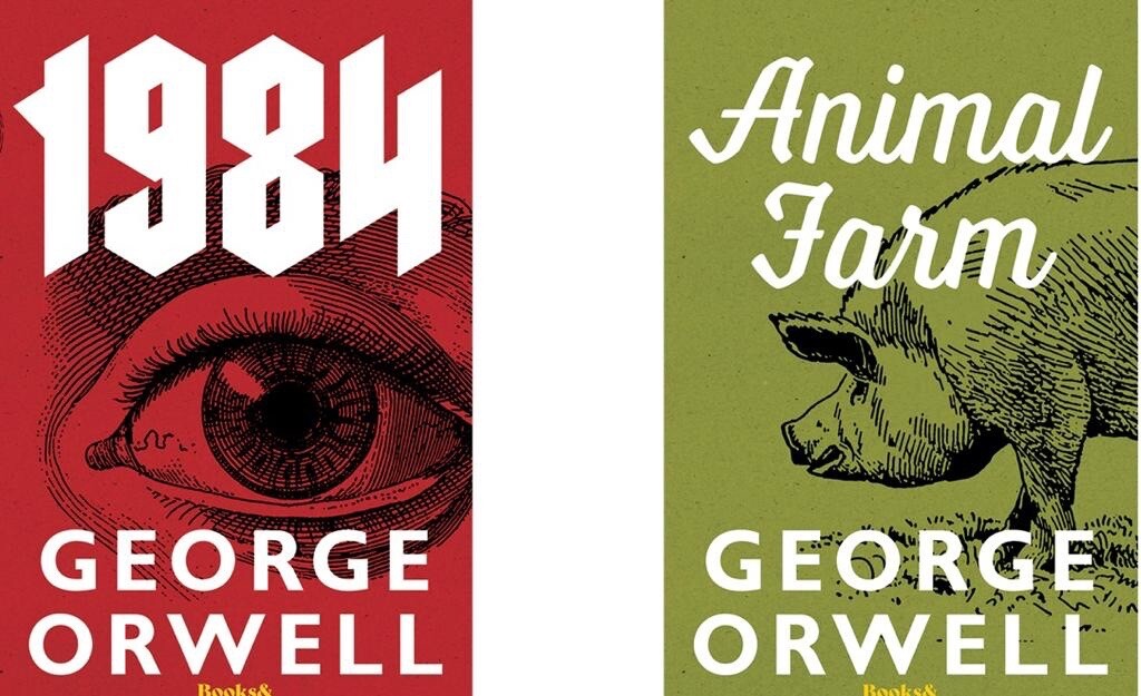 1984 & Animal Farm Set by George Orwell – NEW.