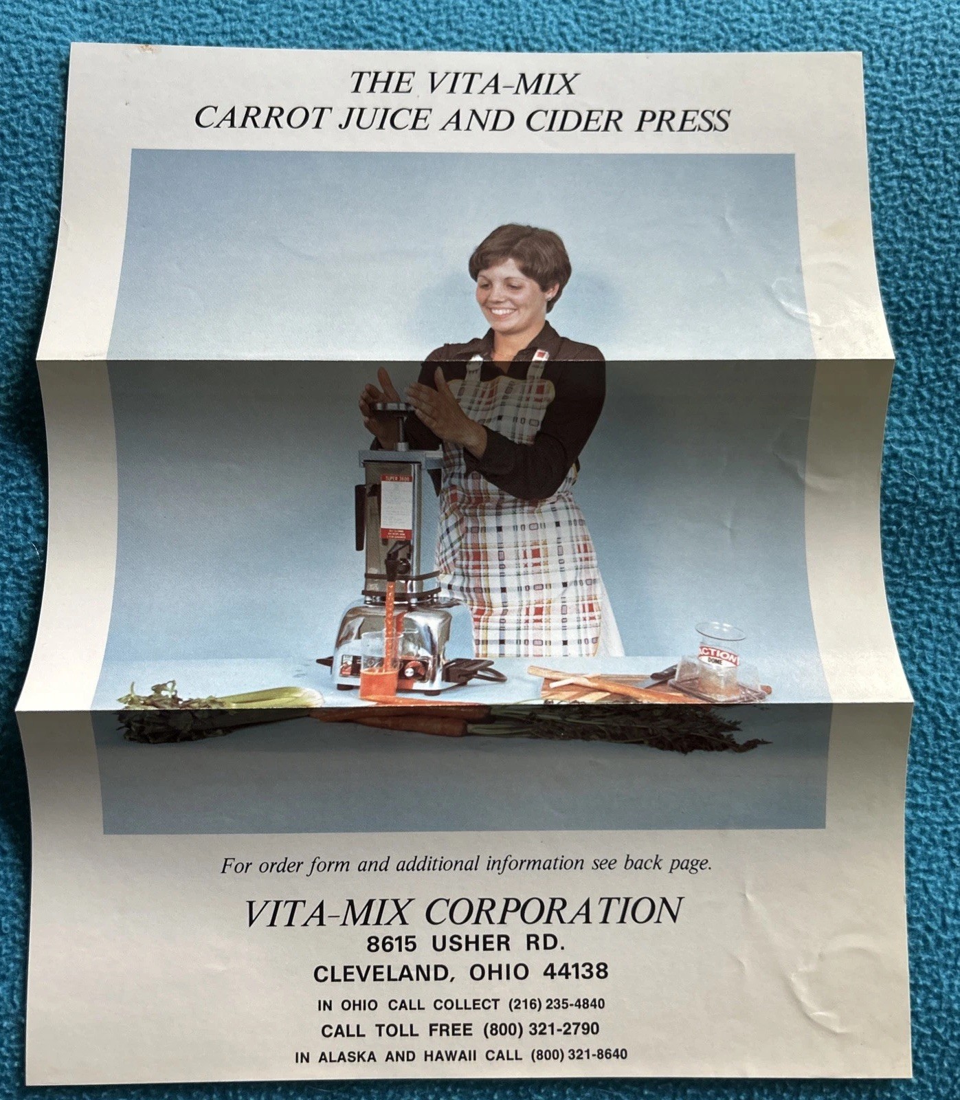 Vintage 1978 Book Recipes & Instructions for Vita Mix 3600