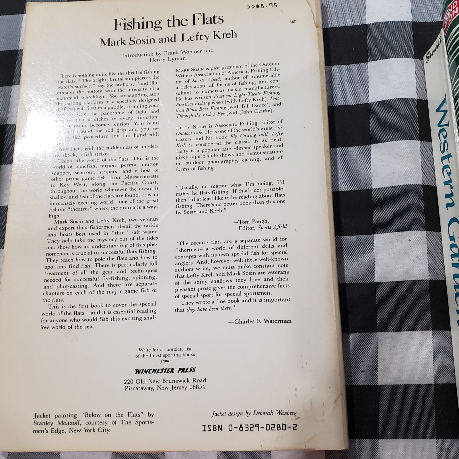 Fishing the Flats by Lefty Kreh & Mark Sosin – 1983 Paperback – Salt Water