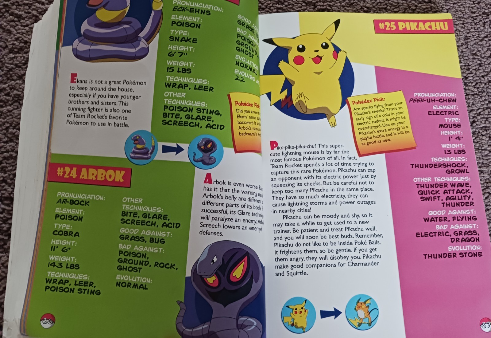 Official Pokemon Handbook by Maria S. Barbo (1999, Digest Paperback)