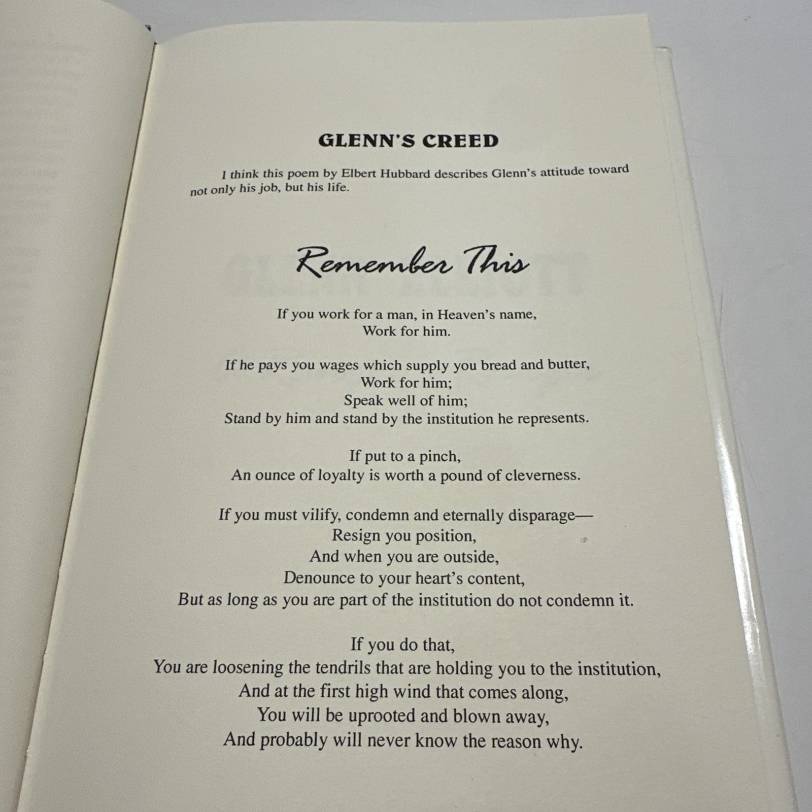 Glenn Elliott: A Ranger’s Ranger by Glenn Elliott Hardcover Dust Jacket Signed
