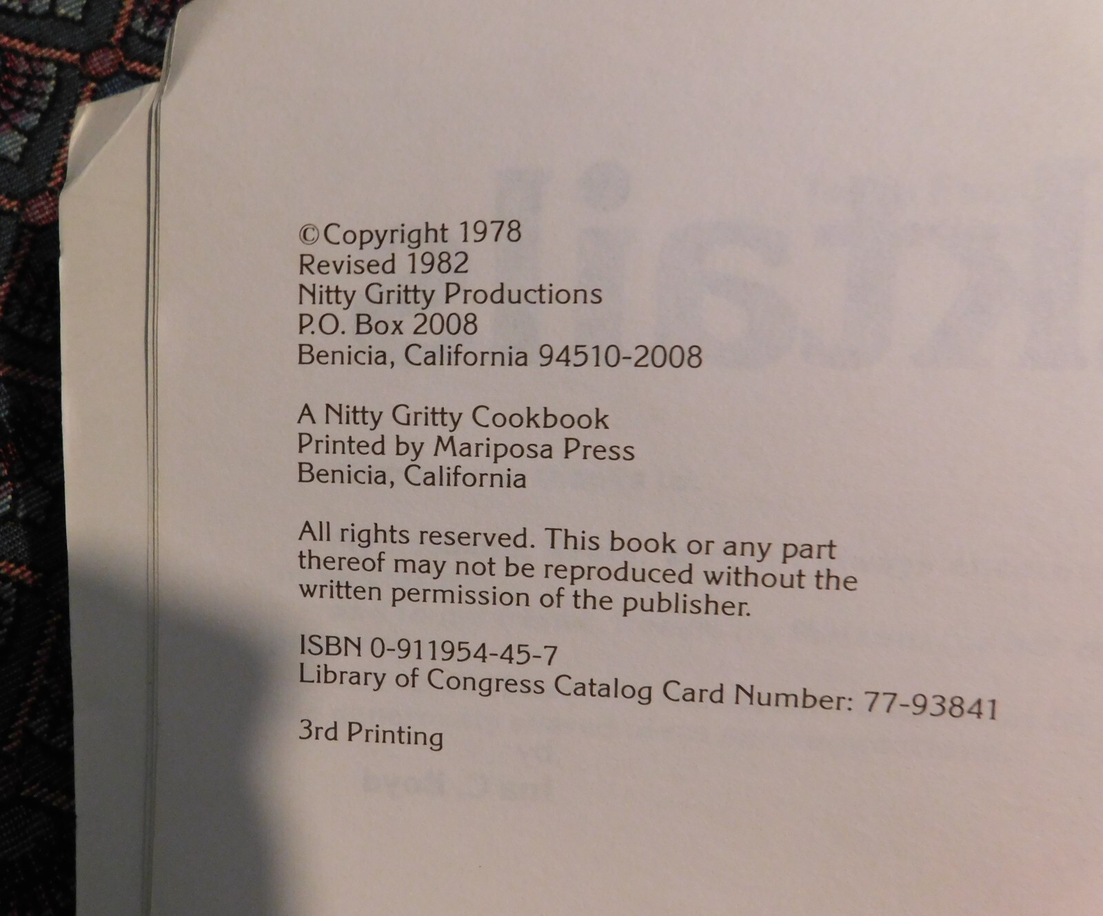 VINTAGE 1978 COCKTAILS AND HORS D’OEUVRES BY NITTY GRITTY COOKBOOKS 88 PAGES