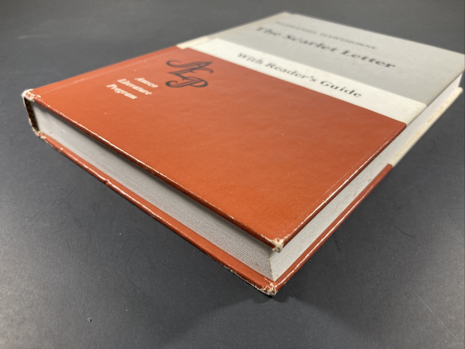 The Scarlet Letter by Nathaniel Hawthorne With Reader’s Guide, Amsco, 1970 HC