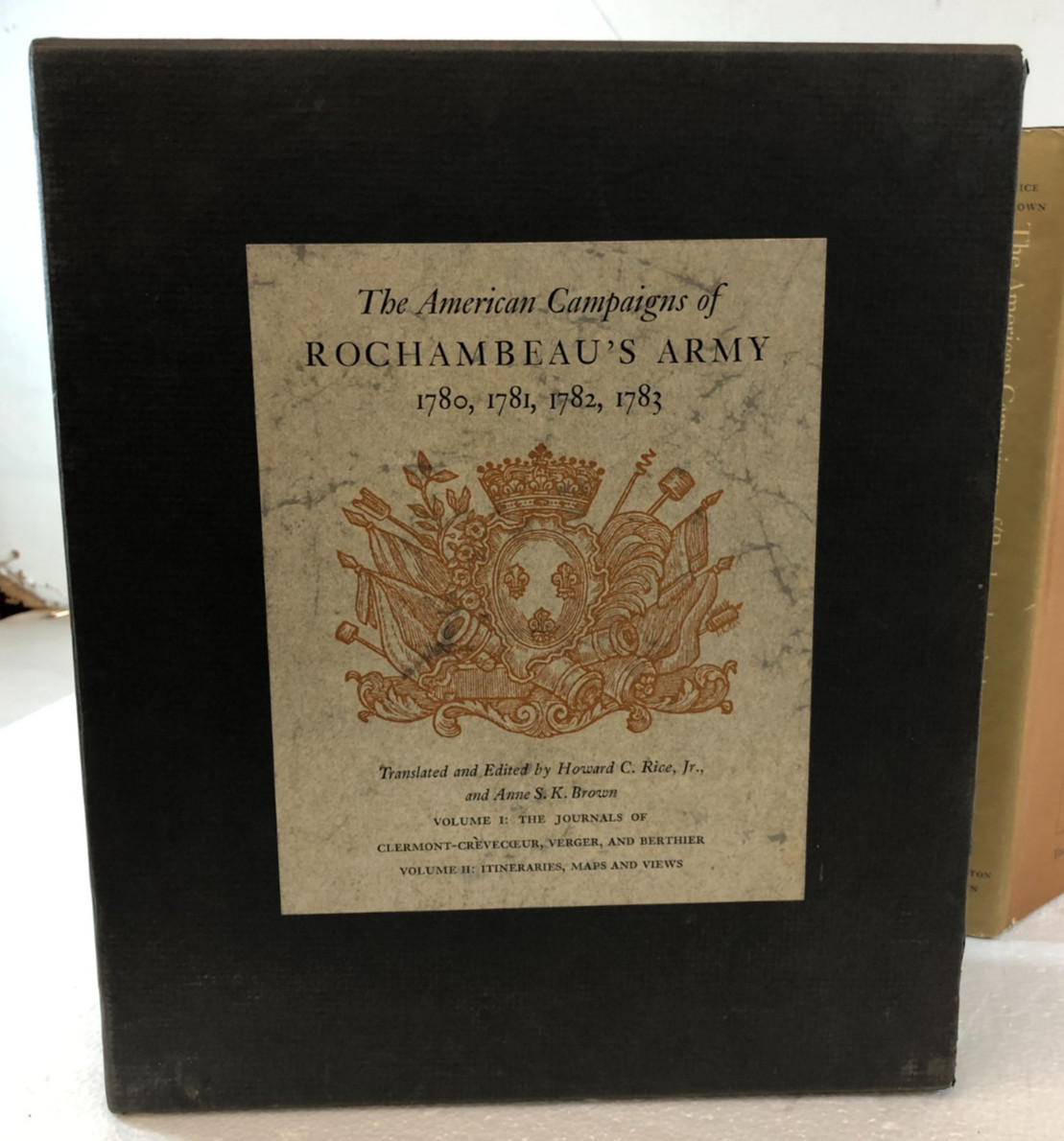The American Campaigns of Rochambeau’s Army 1780-1783, Set of 2, 1972 E-105