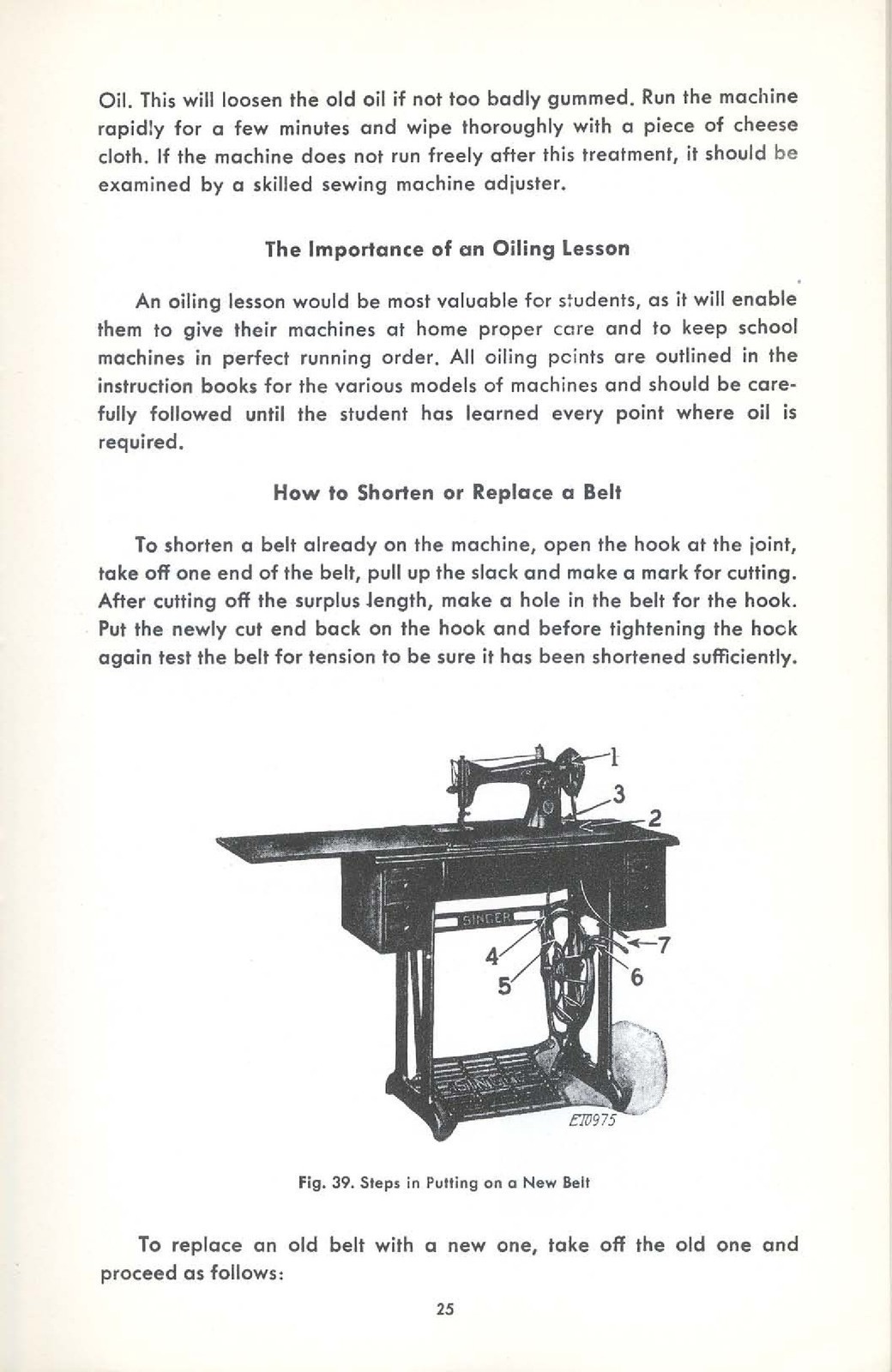 SINGER Teacher’s Textbook of Machine Sewing Manual – COIL BOUND – TOUGH COVERING