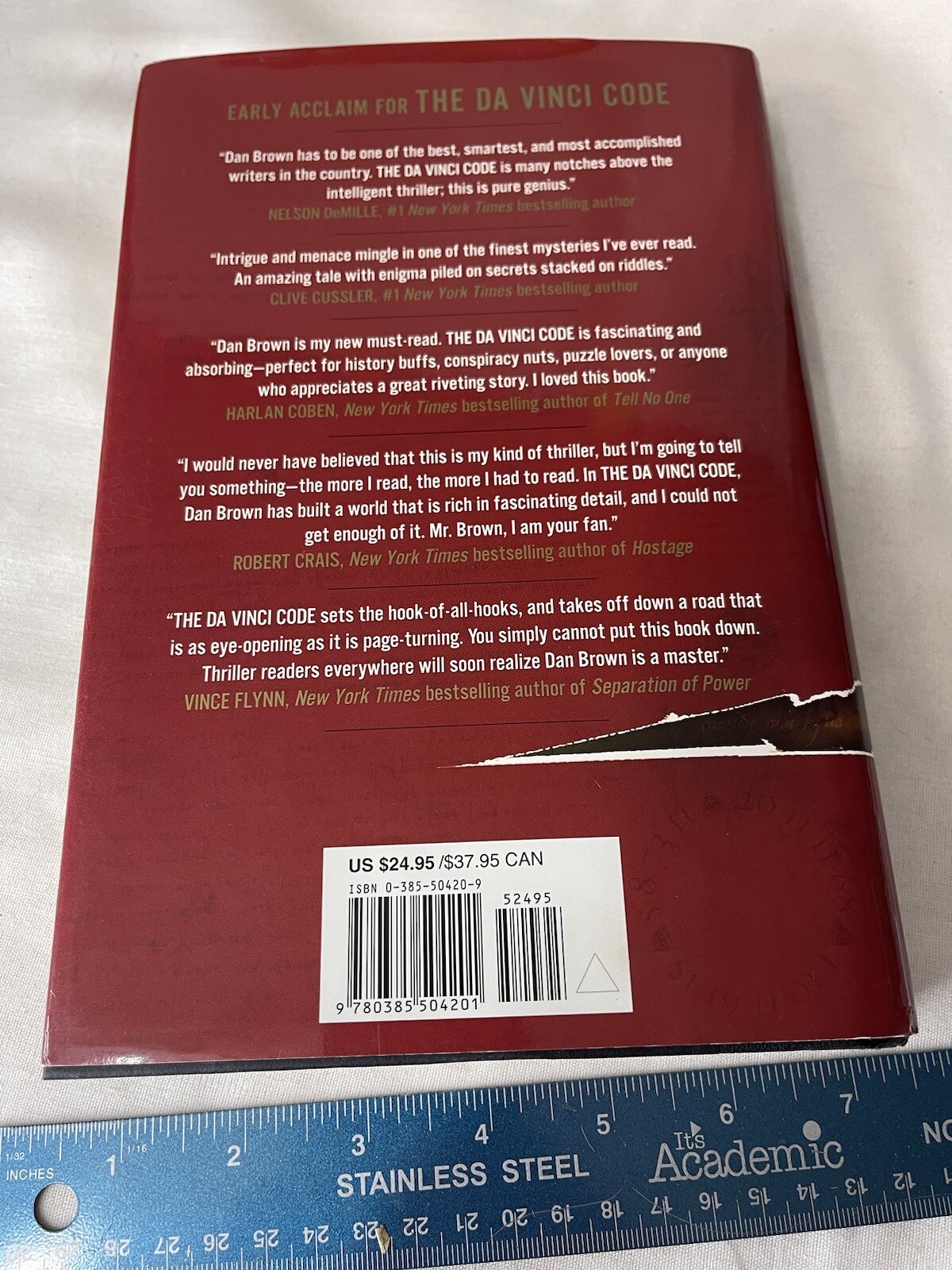 Robert Langdon Ser.: The Da Vinci Code : A Novel by Dan Brown (2003, Hardcover)